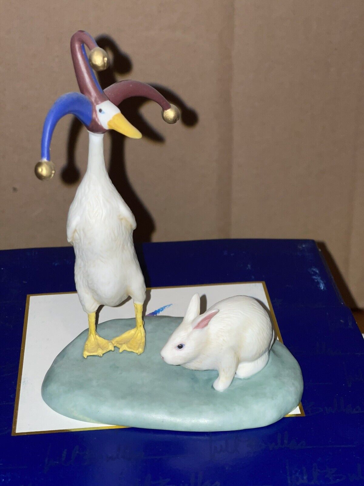 Greenwich Workshop Duck A Fool And His Bunny Will Bullas Figurine