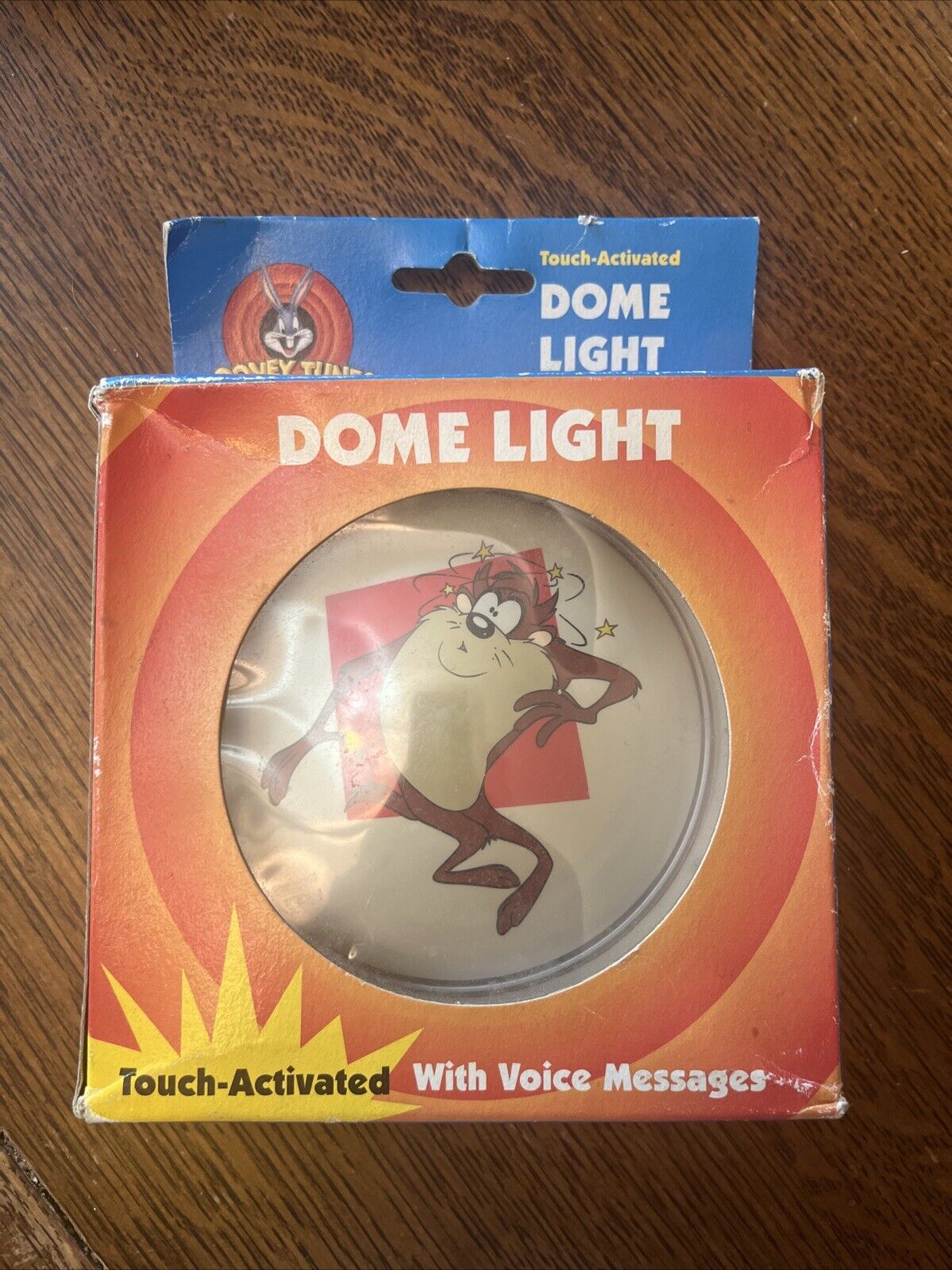 1999 Looney Tunes Taz Touch Activated Dome Light