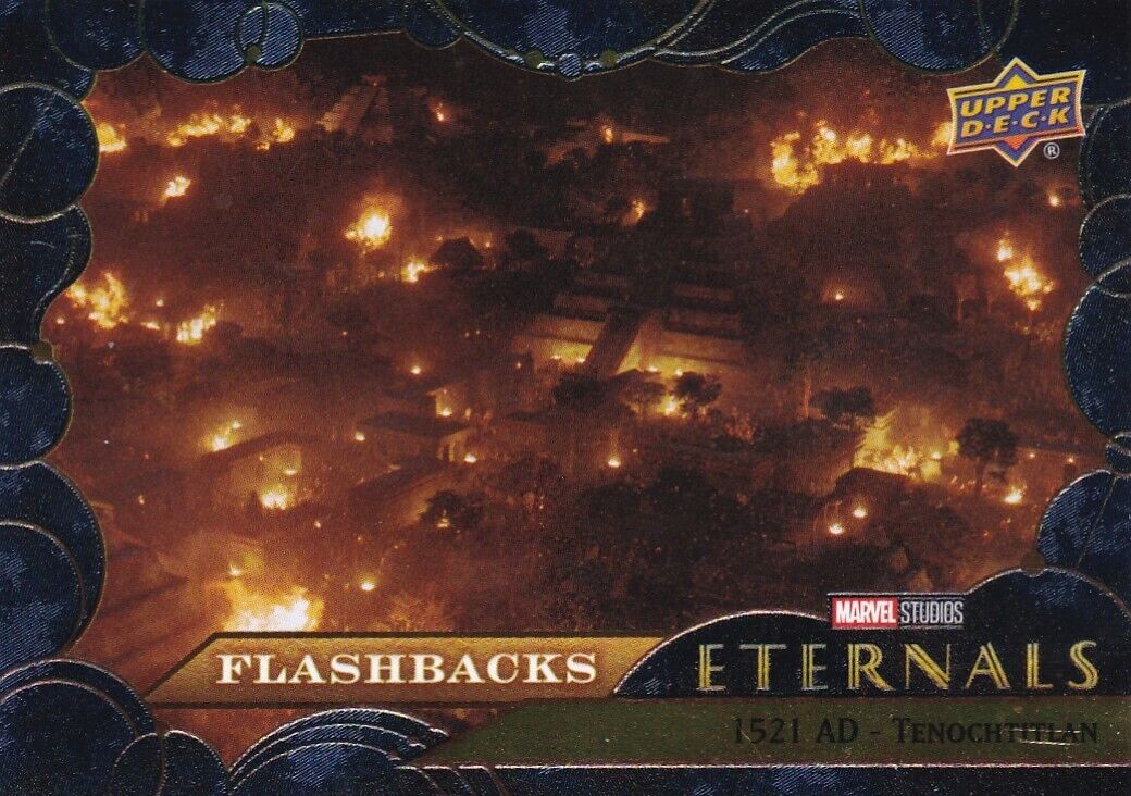 2023 Upper Deck Marvel Eternals Flashbacks #108 1521 AD - Tenochtitlan