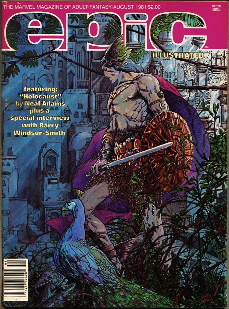 Epic Illustrated #7-1981 fn+ 6.5 Marvel Magazine Starlin Dreadstar Neal Adams