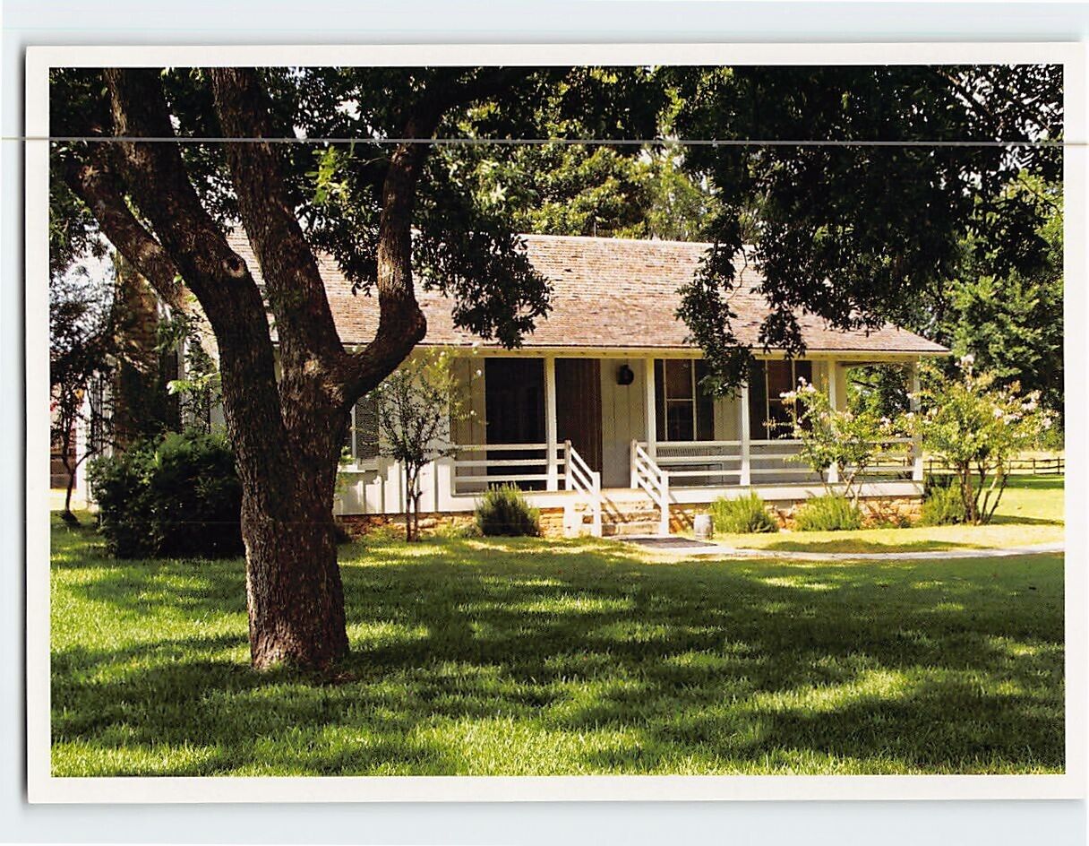 Postcard Birthplace of Lyndon B. Johnson National Historical Park Texas USA