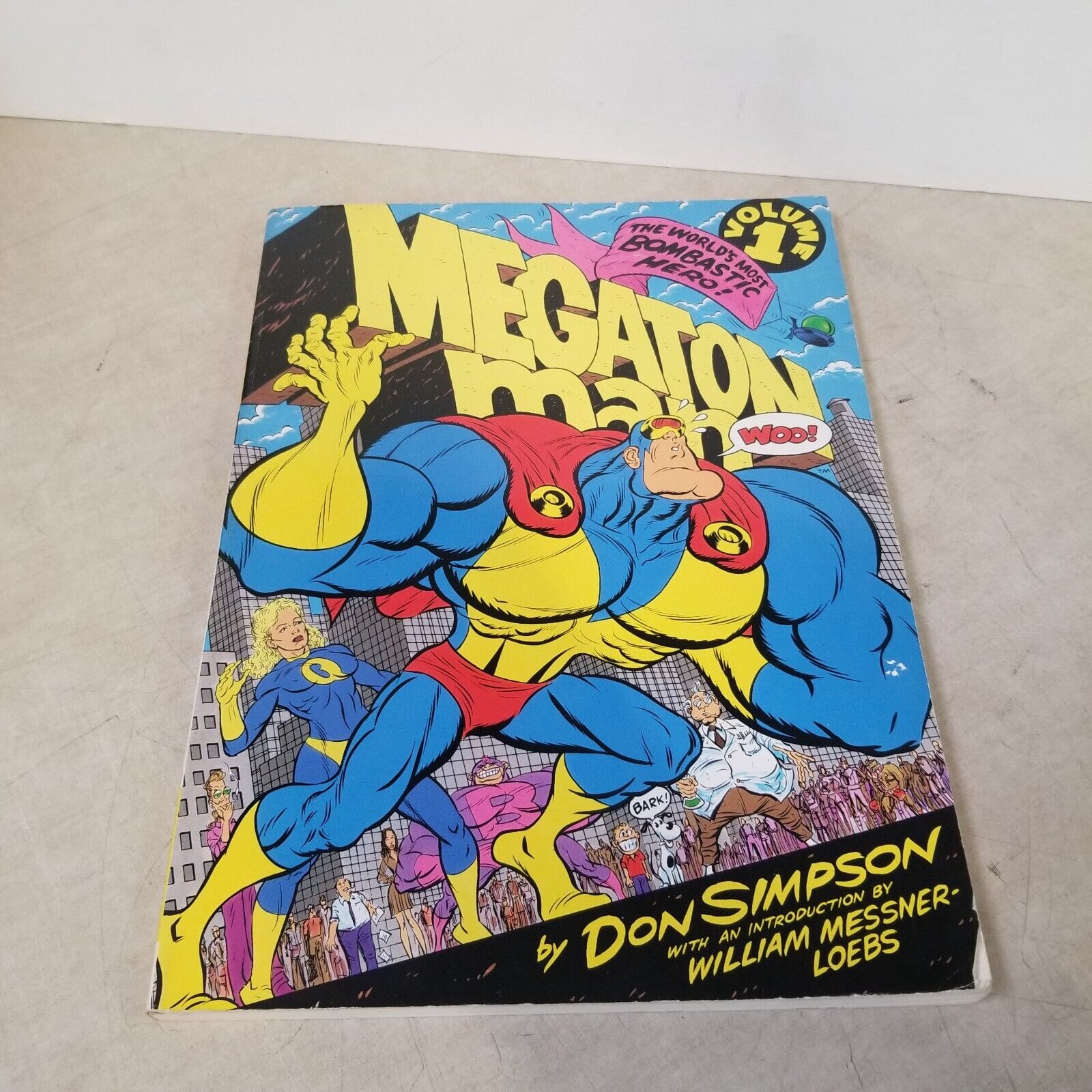 Megaton Man Volume-1 Graphic Novel Paperback