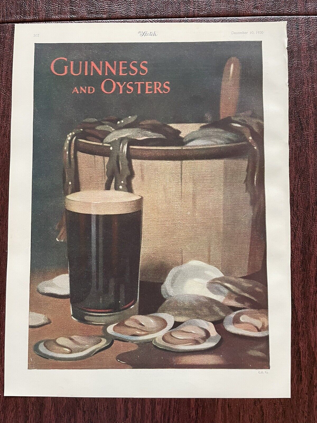 Guinness Ad Vintage \