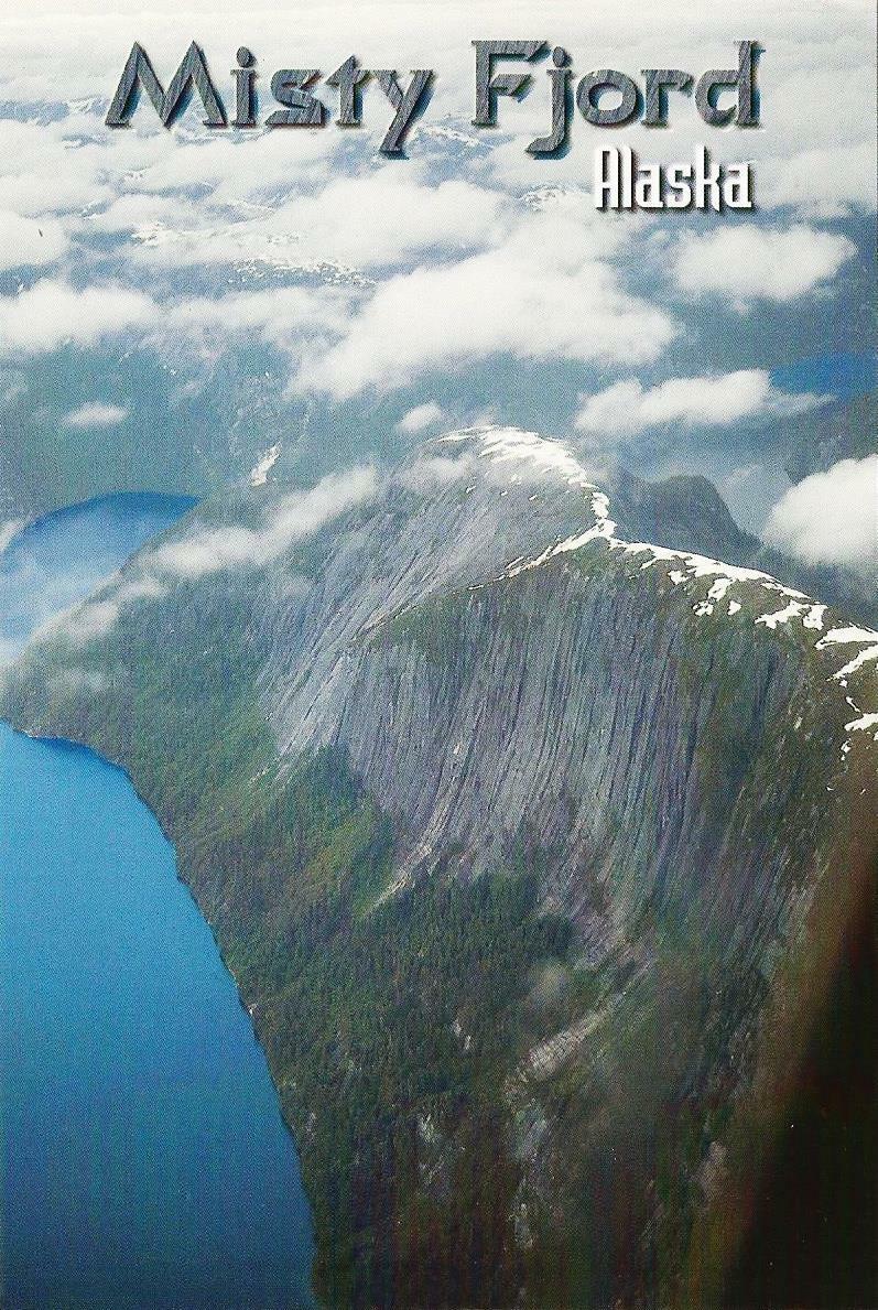Postcard Alaska Ketchikan Misty Fjord National Monument Unused, NrMINT