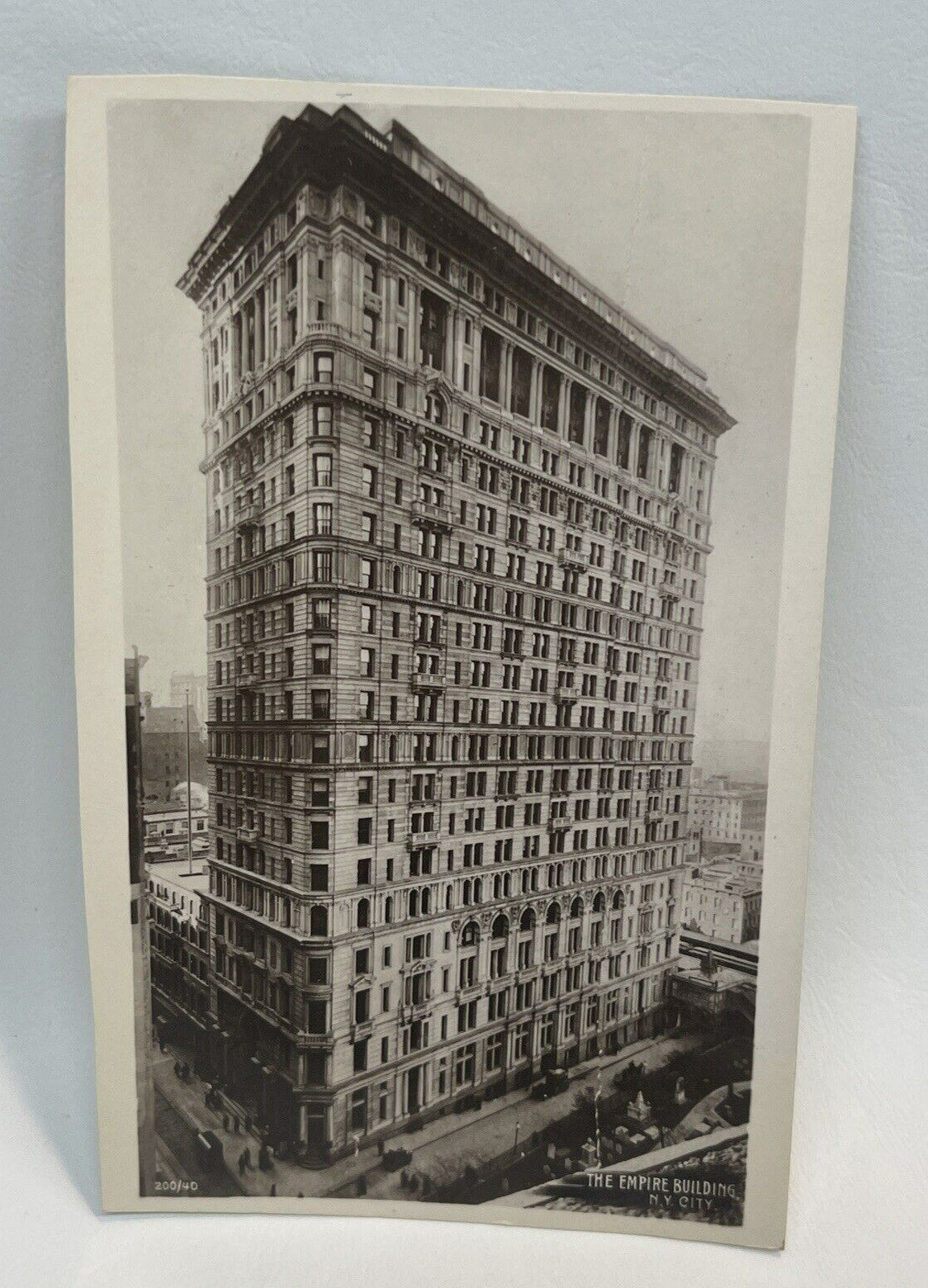 RPPC The Empire Building New York City NYC NY Early 1900s Bromide Paper