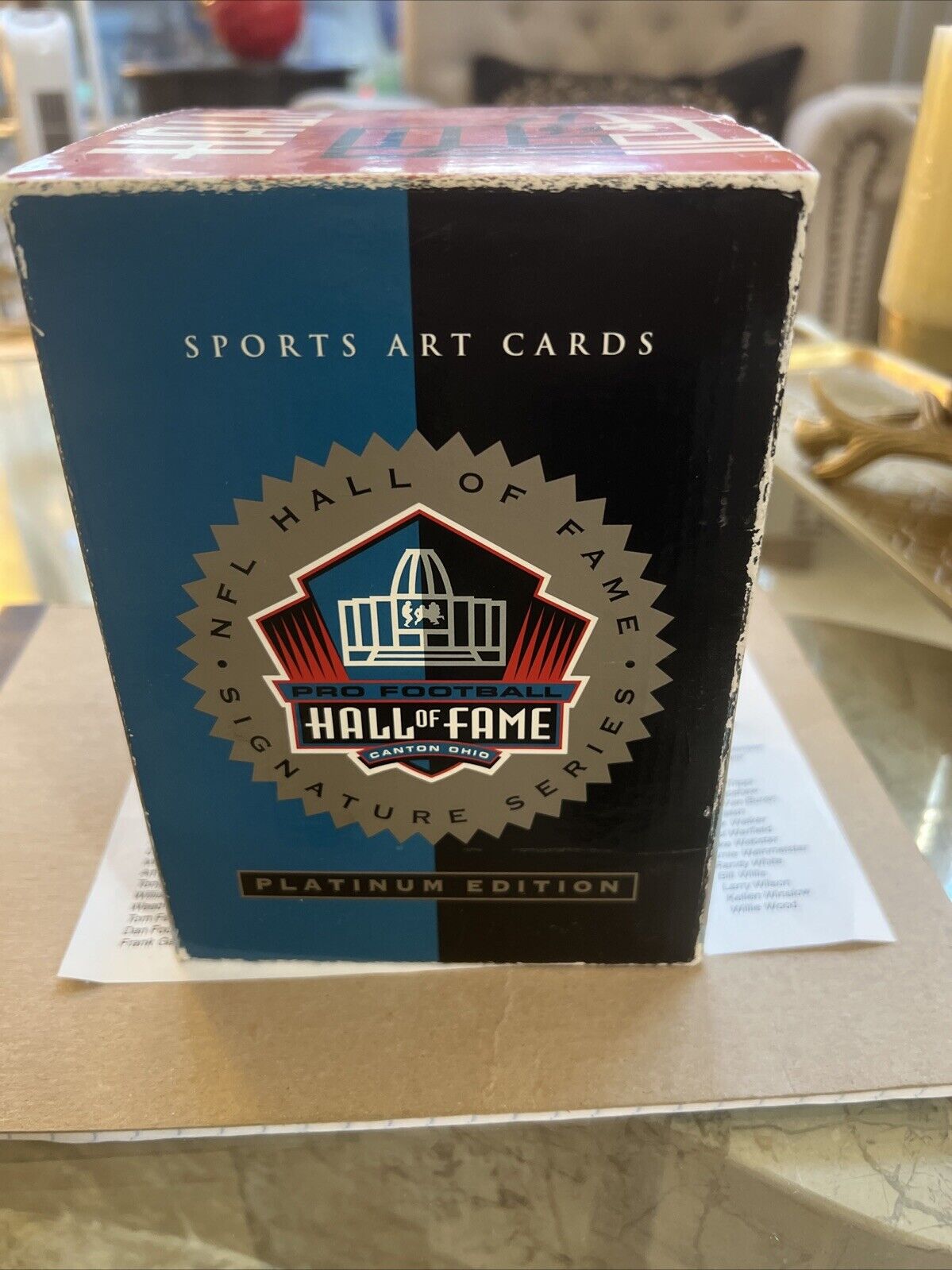 1998 Hall Of Fame Platinum signature 116 Cards.