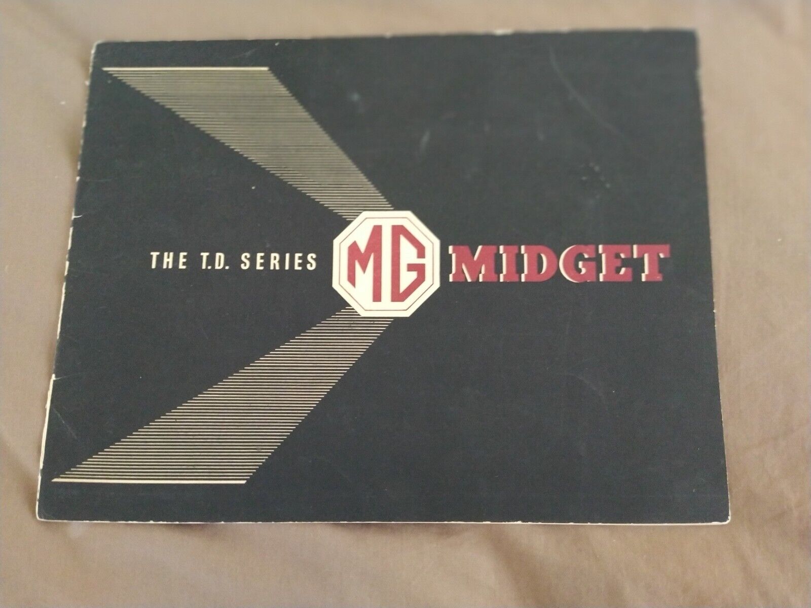 THE T.D. SERIES MG MIDGET BROCHURE  9  PAGES