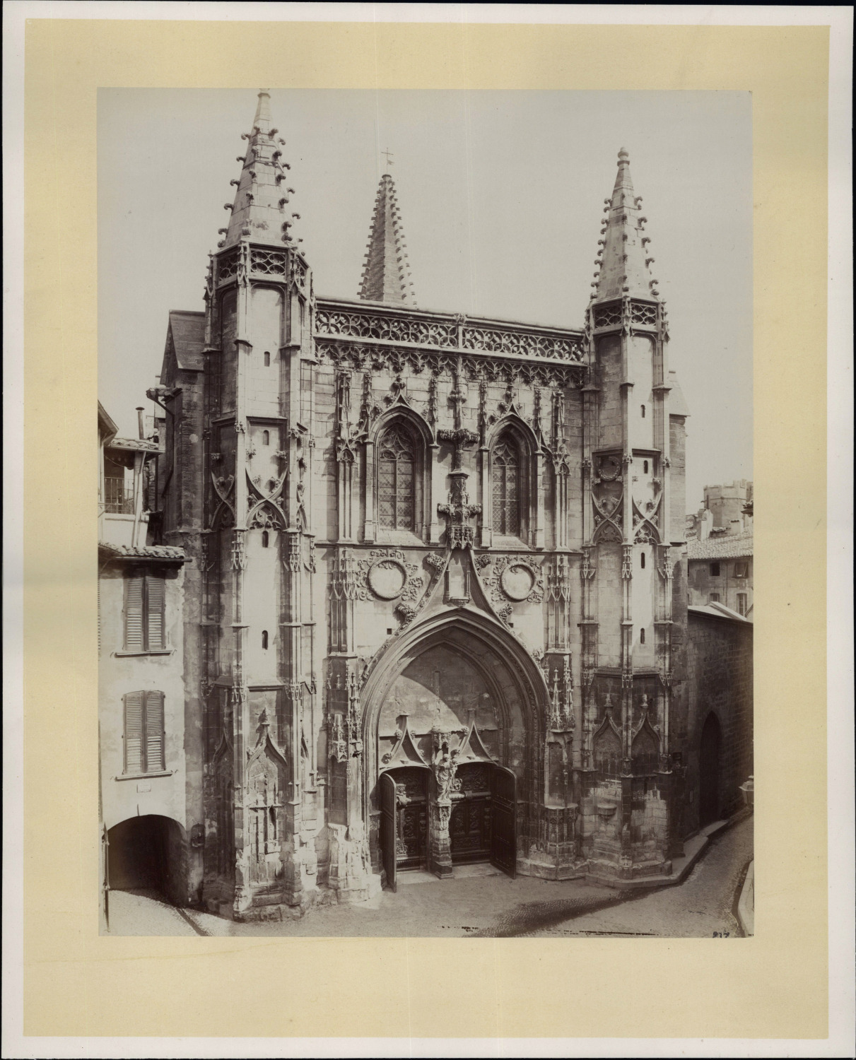 France, Avignon, St. Peter's Basilica Vintage Print Print, Albumi Print