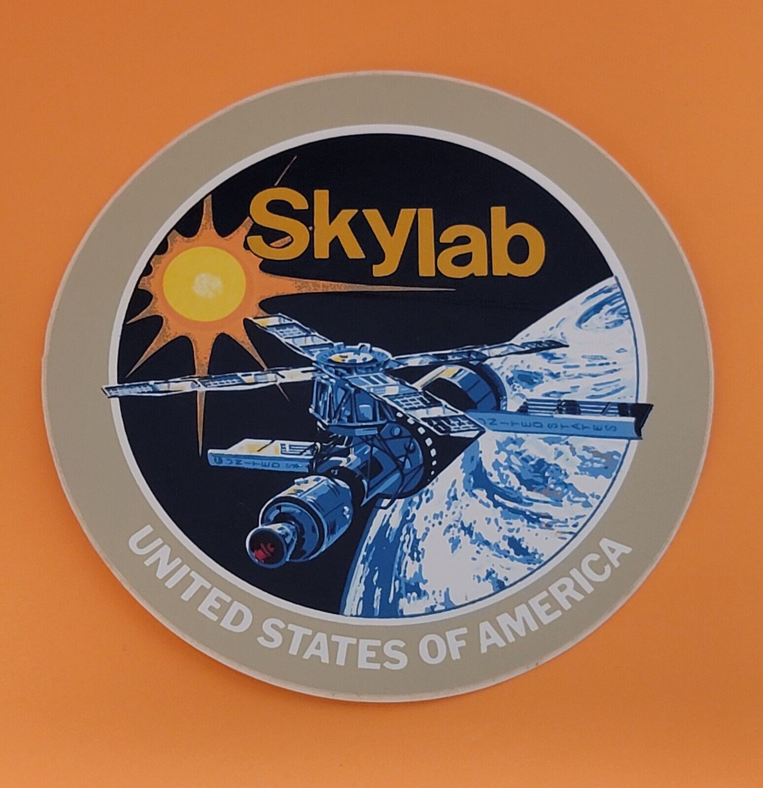 VINTAGE NASA United States of America Skylab Decal/Sticker
