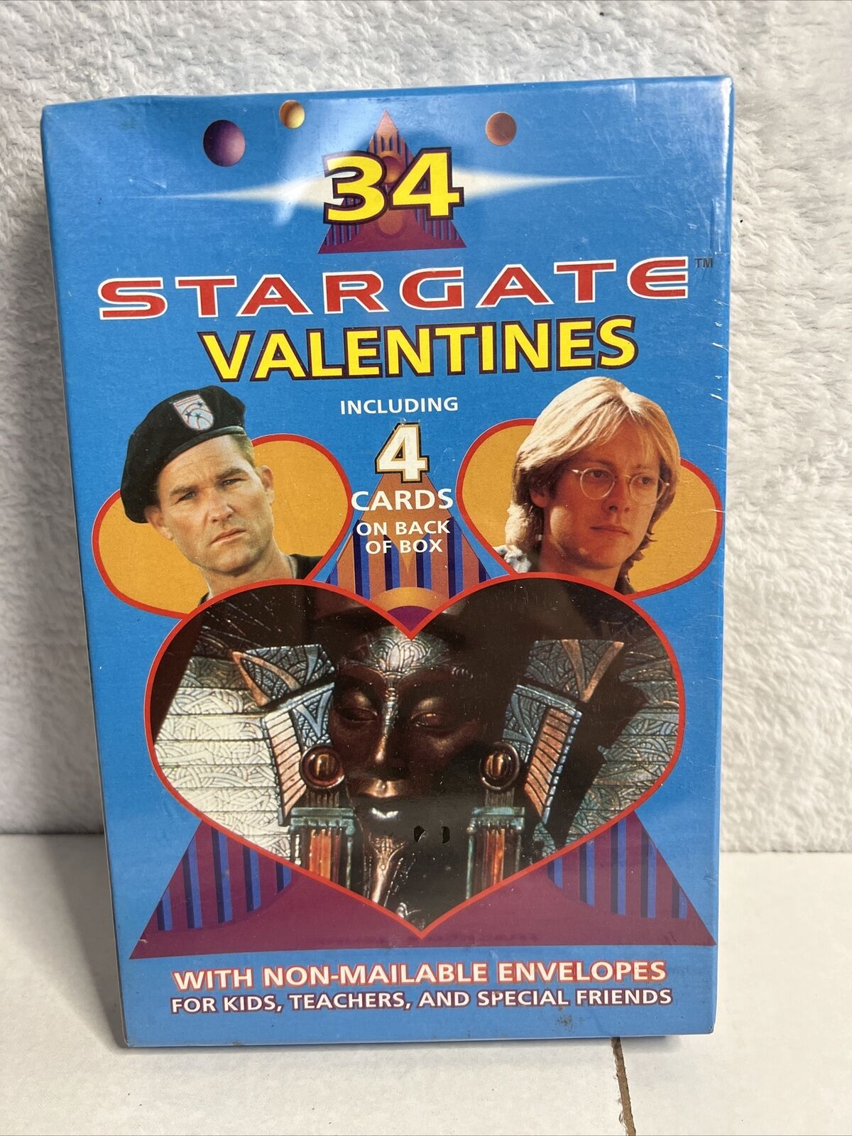 Vintage 1994 Stargate Valentines Cards 34 Pack W/Teacher Card New Made in USA