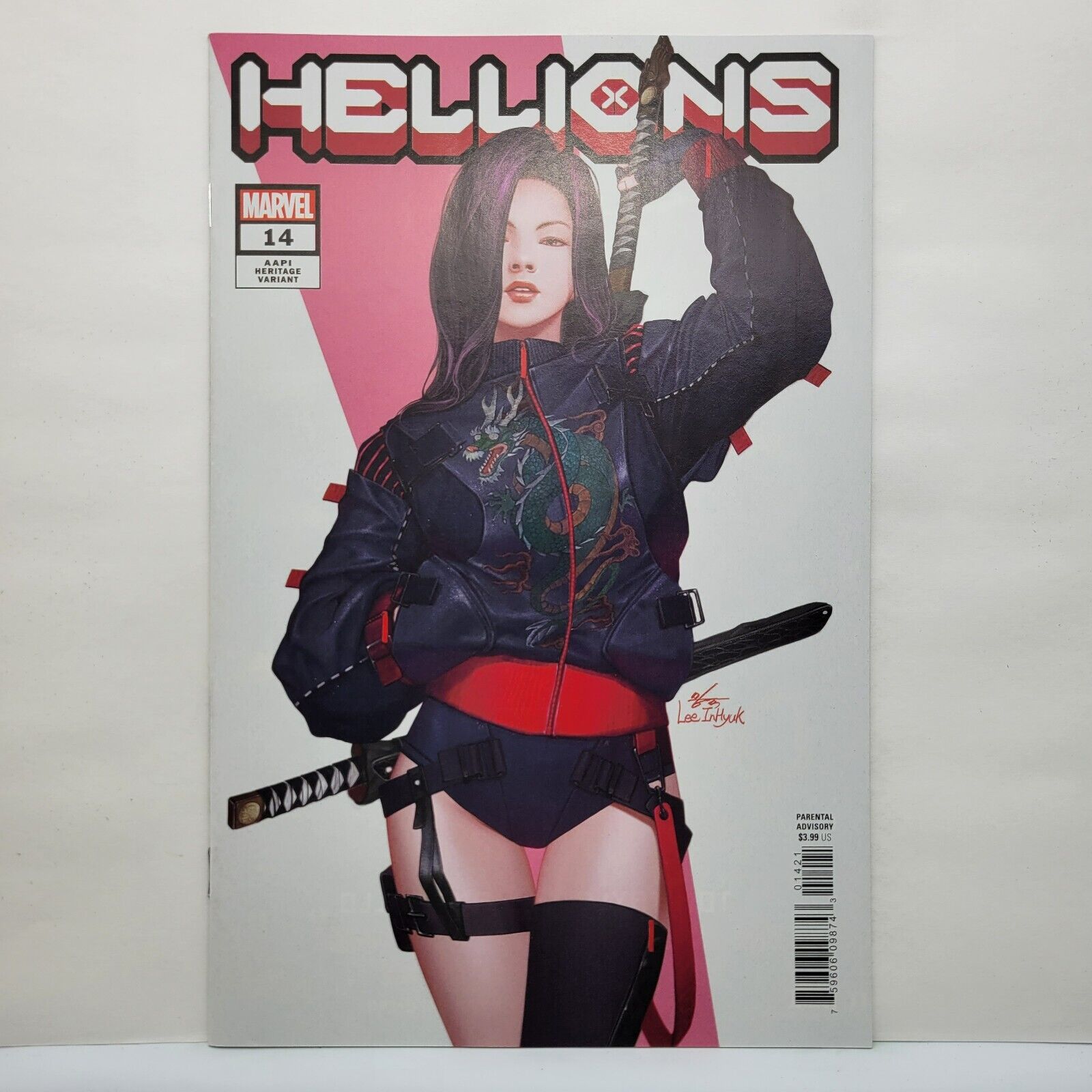 Hellions #14 Cover B Variant Inhyuk Lee AAPI Heritage Cover 2021 MCU