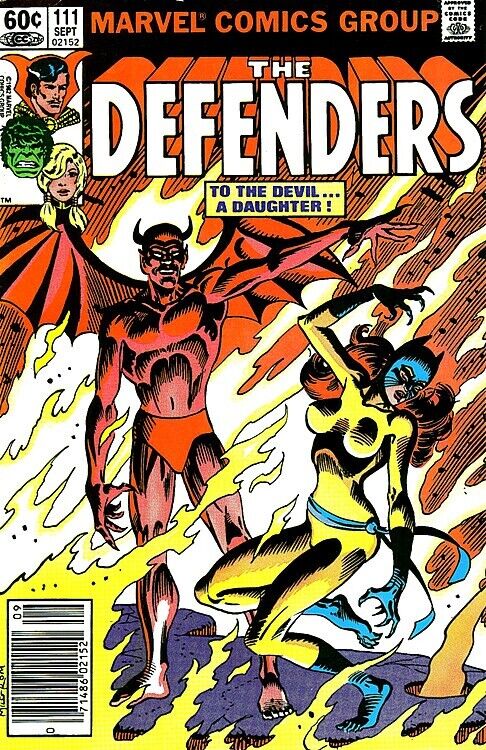 Defenders (1972 series) #111 Newsstand in Very Fine condition. Marvel comics
