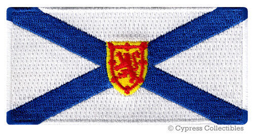 NOVA SCOTIA FLAG embroidered iron-on PATCH CANADA EMBLEM Canadian Province NEW