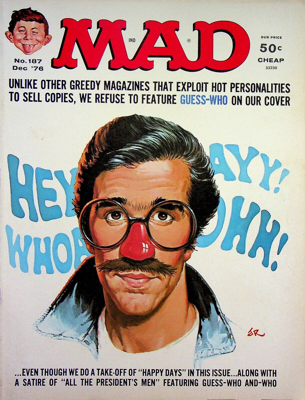 Vintage MAD Magazine Issue No. 187 December 1976