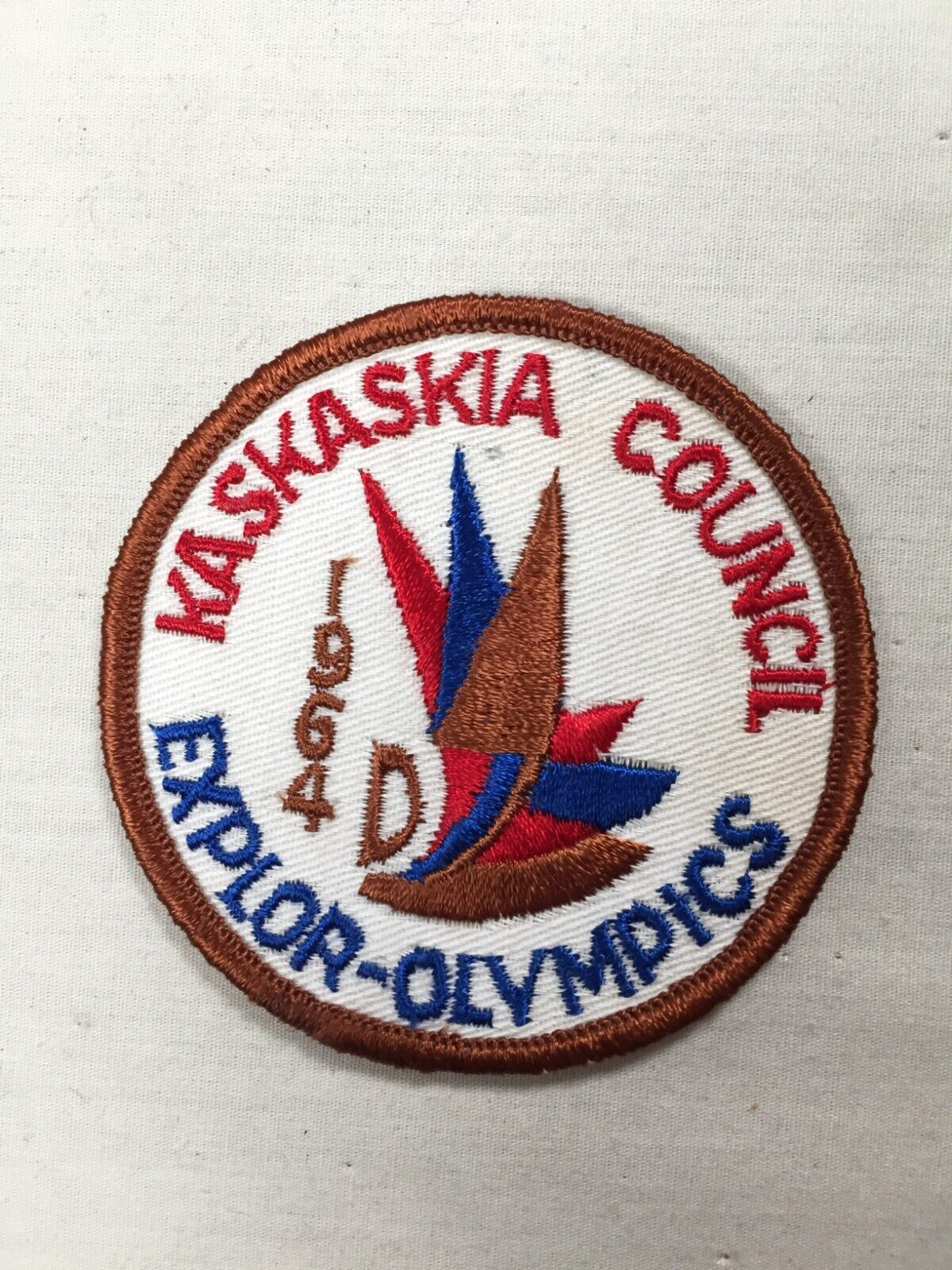 1964 Kaskaskia Council Explor-olympics BSA Activity Patch