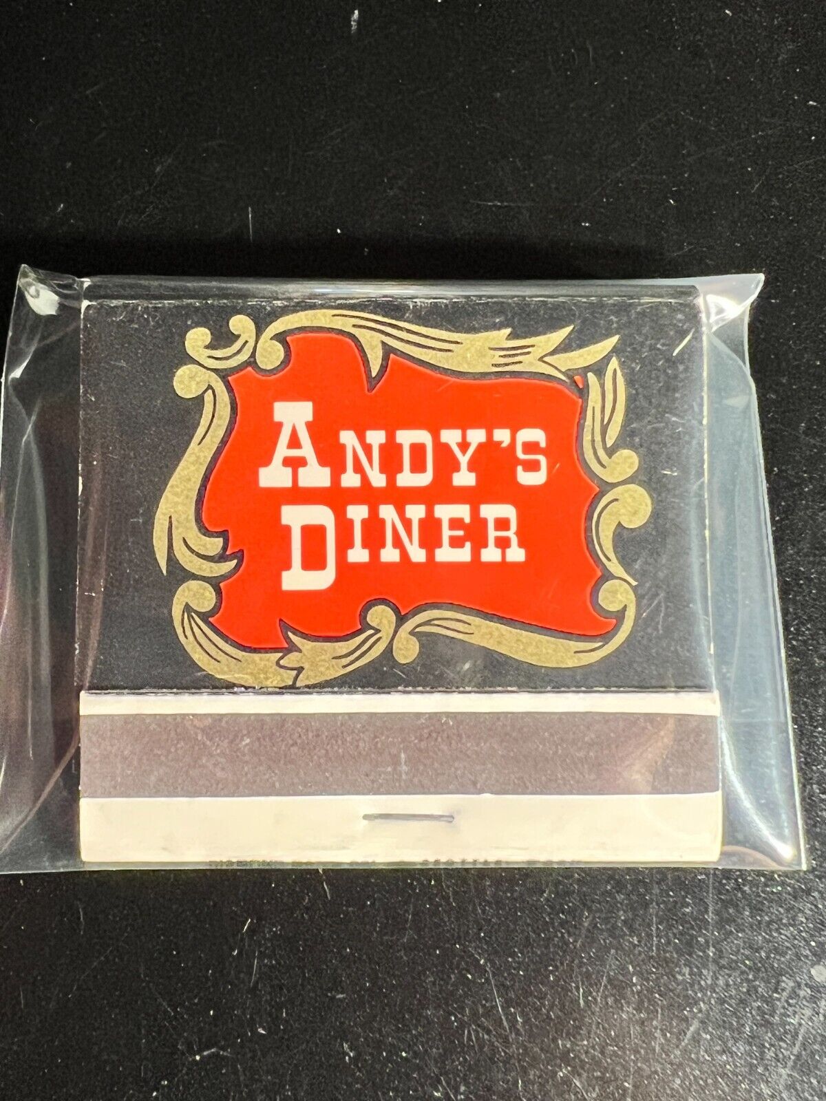 MATCHBOOK - ANDY\'S DINER - CLUB CAR - SEATTLE, WA - UNSTRUCK