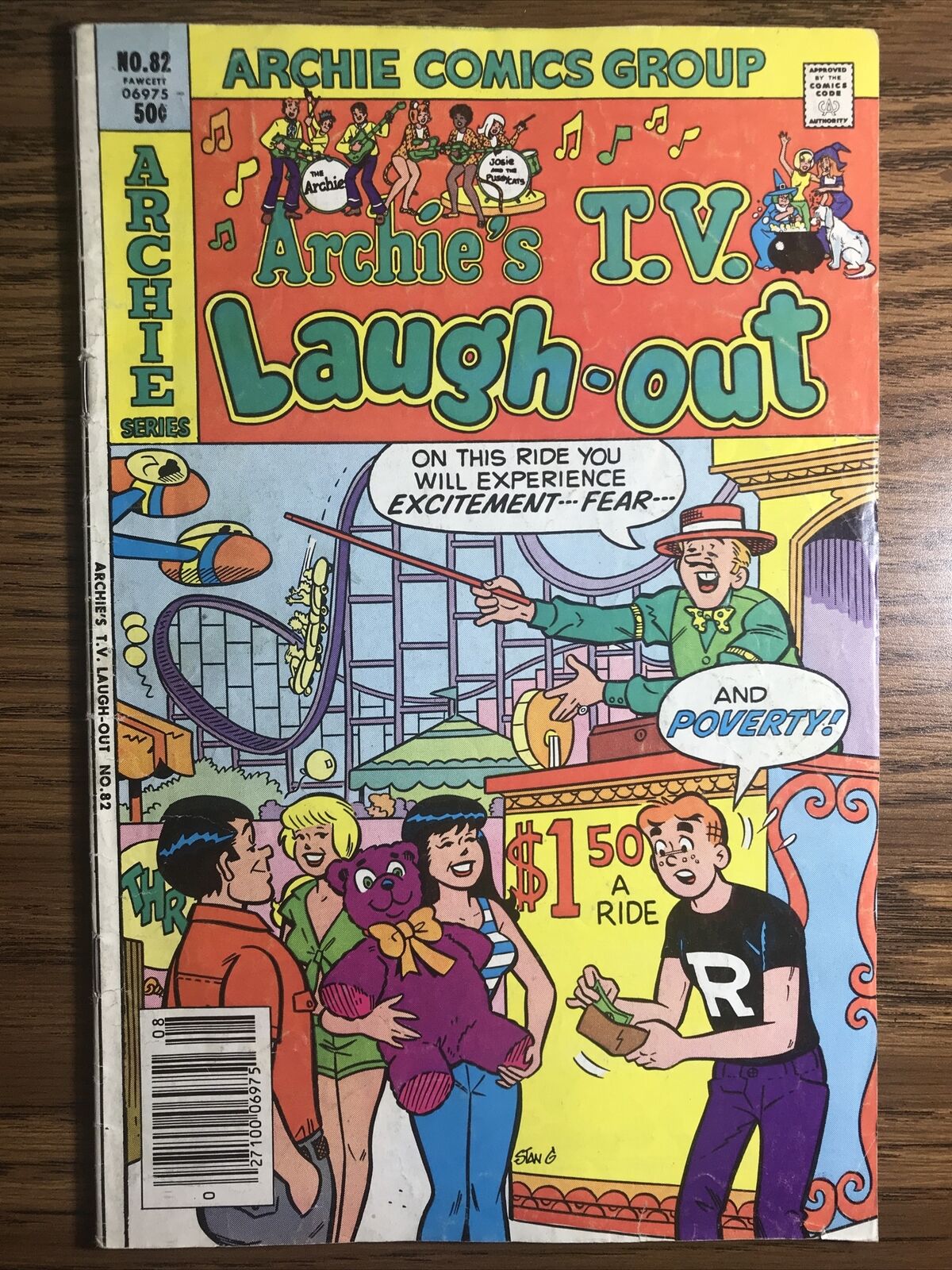 Archie\'s T.V. Laugh-Out 82 Archie Comic Publications 1983