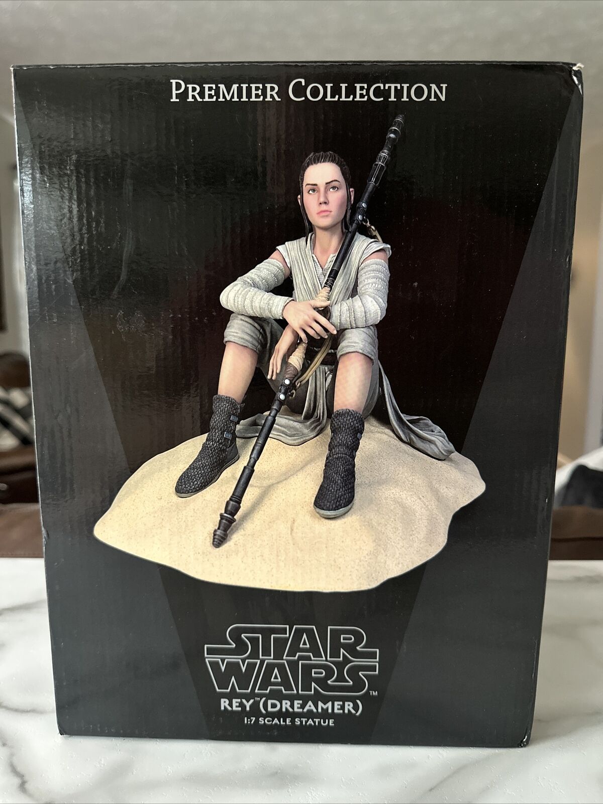 Star Wars Rey Dreamer 1:7 Scale Statue Gentle Giant New In Box Rare #165/1000