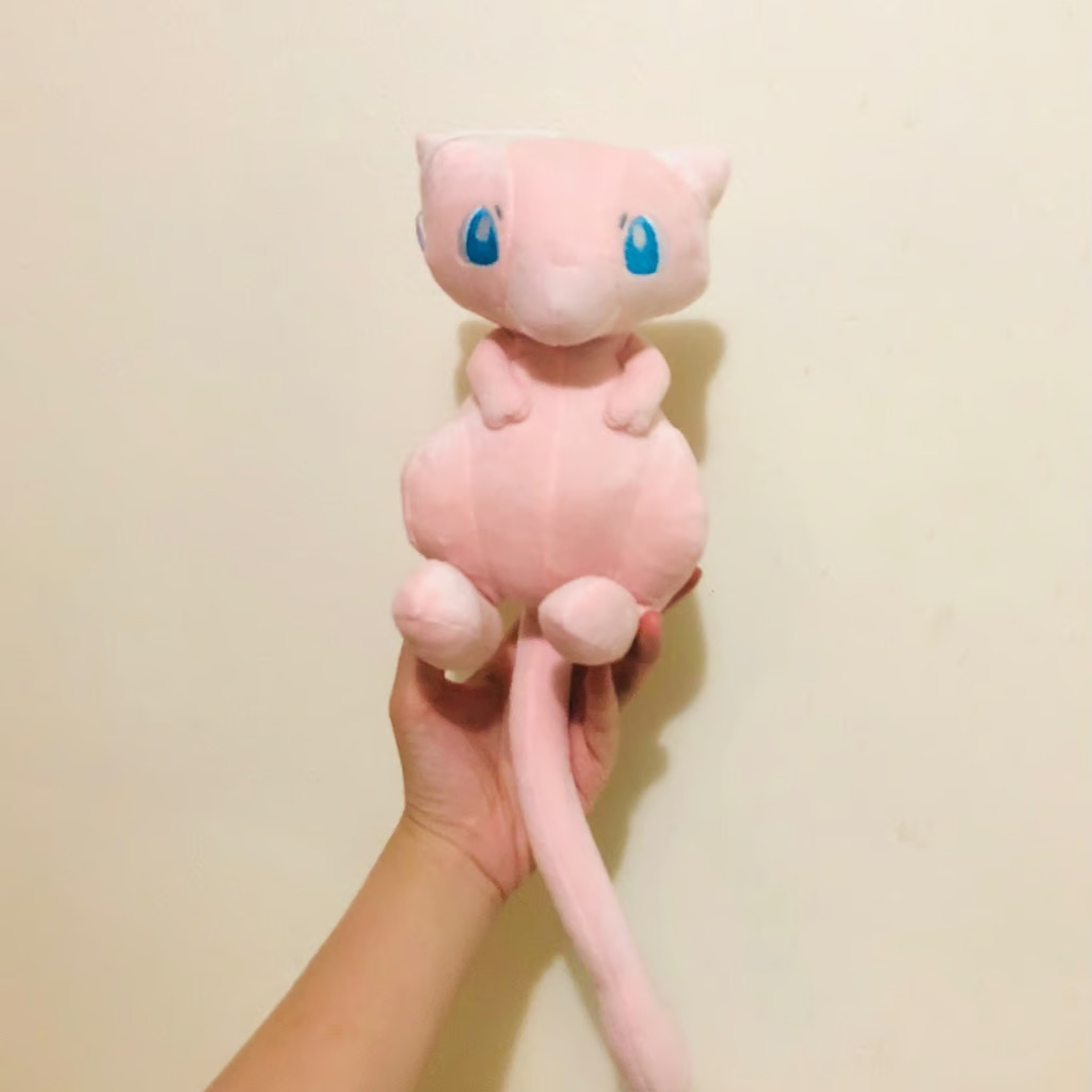 8in Pocket Monster Pokemon Plush Stuff Animal Mew Pink Cat Toy Doll Anime Games