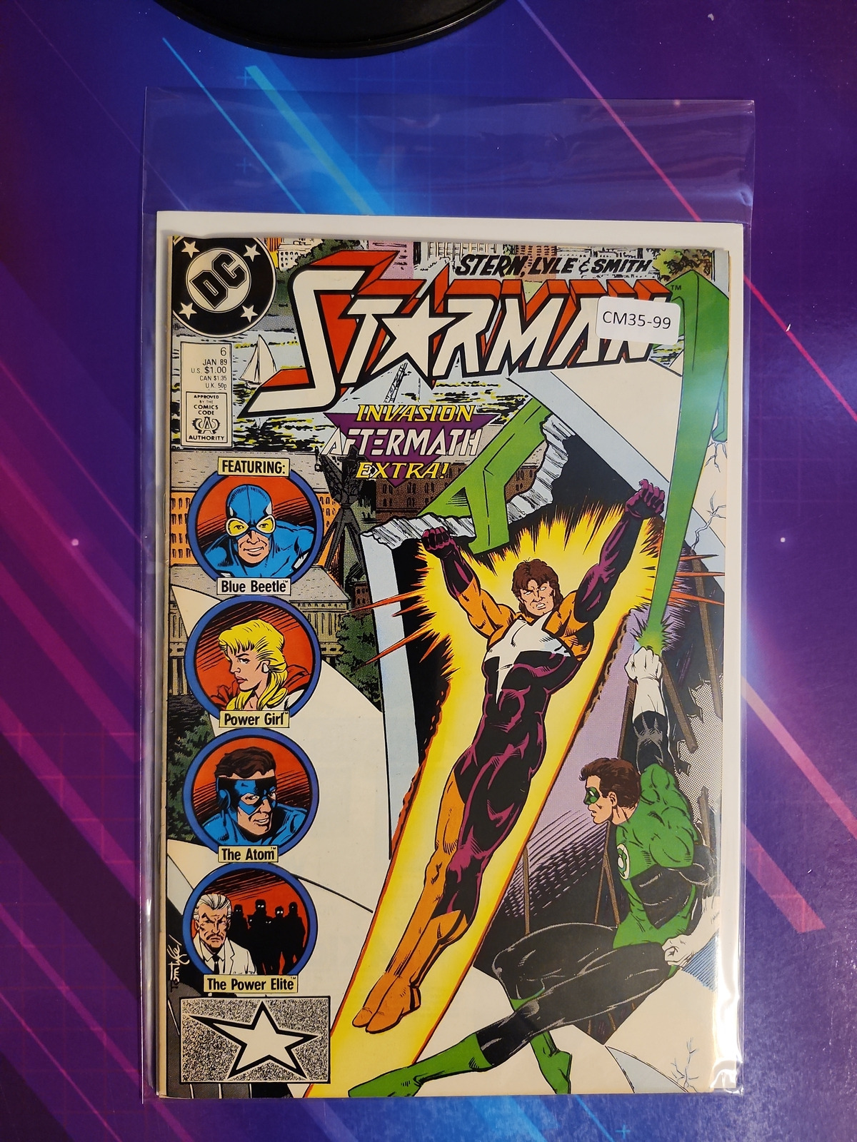 STARMAN #6 VOL. 1 HIGHER GRADE DC COMIC BOOK CM35-99