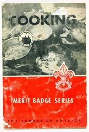 BSA Merit Badge Book: COOKING © 1939 p.1965 - 3257 45M365 -