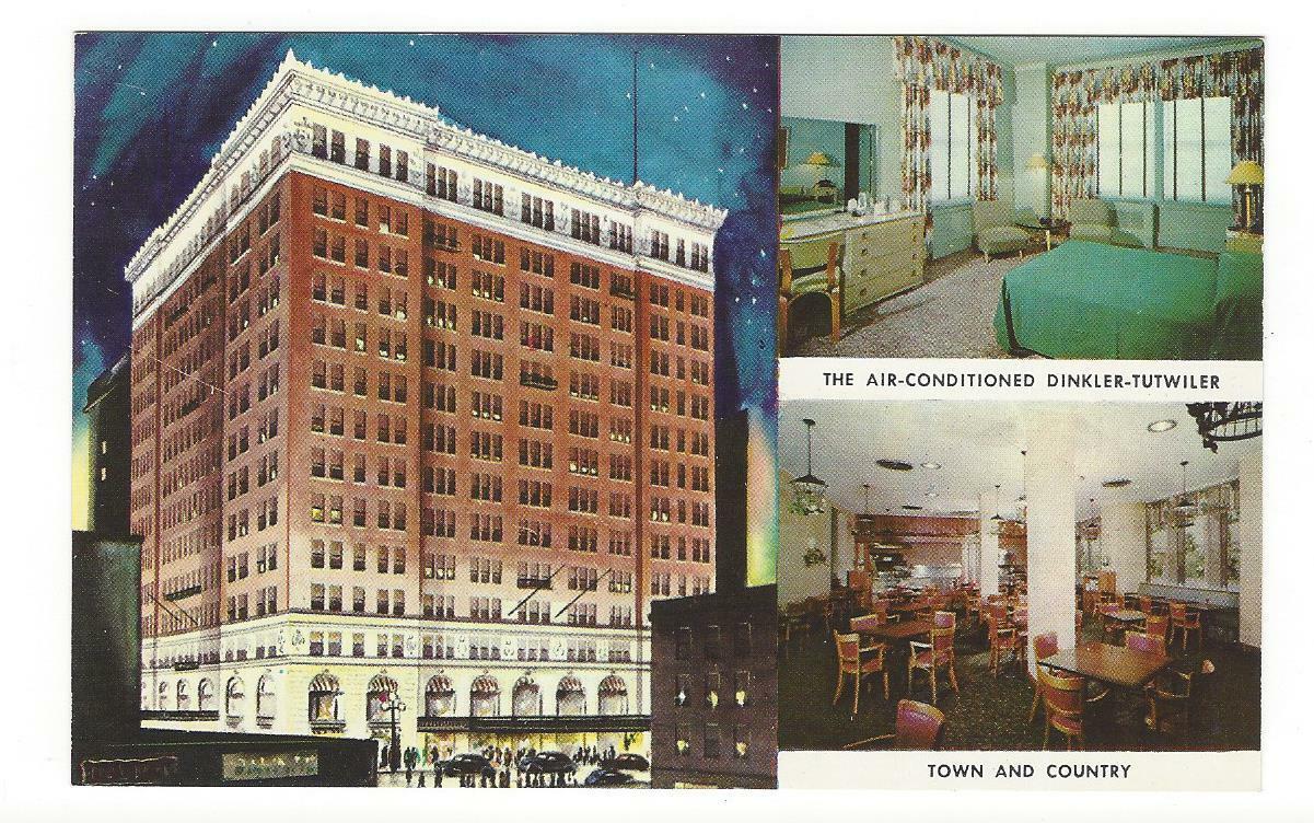 Vintage Postcard - Dinkler-Tutwiler Hotel - Birmingham Alabama - AL