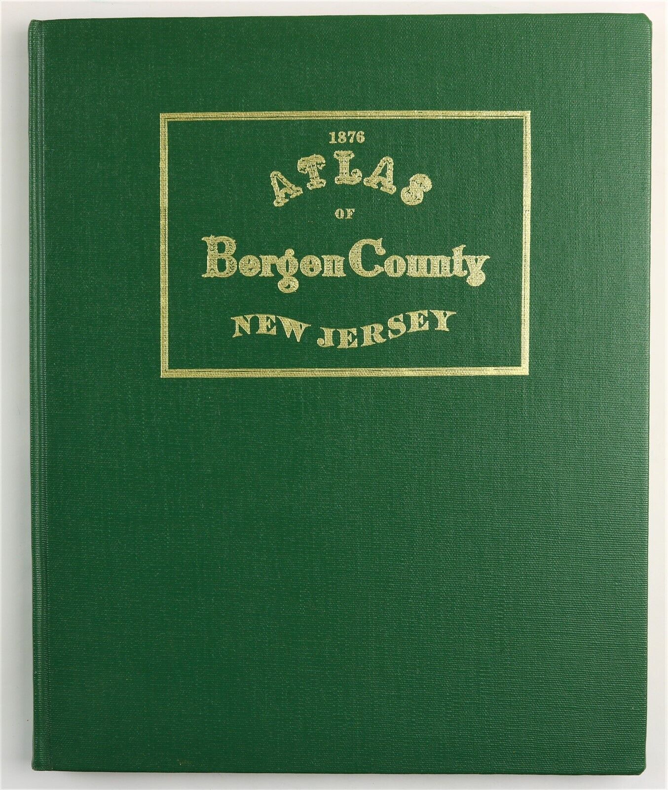 Bergen County, New Jersey Hackensack Mahwah Teaneck Lodi NJ 1876 Atlas Reprint