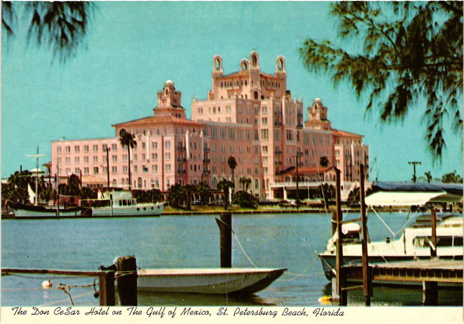 Vintage Postcard 4x6- Don CeSar Hotel, St. Petersburg Beach, FL