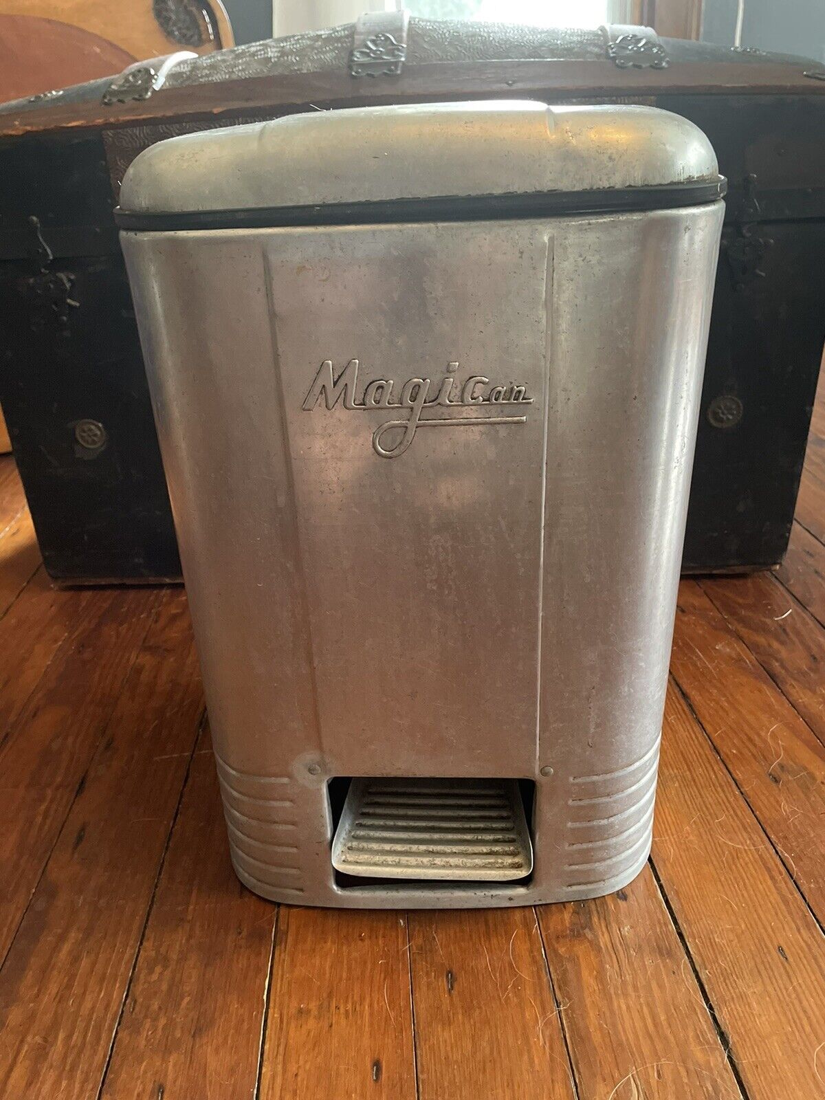 Vintage MagiCan Trash Can: Retro, Atomic Era, MCM