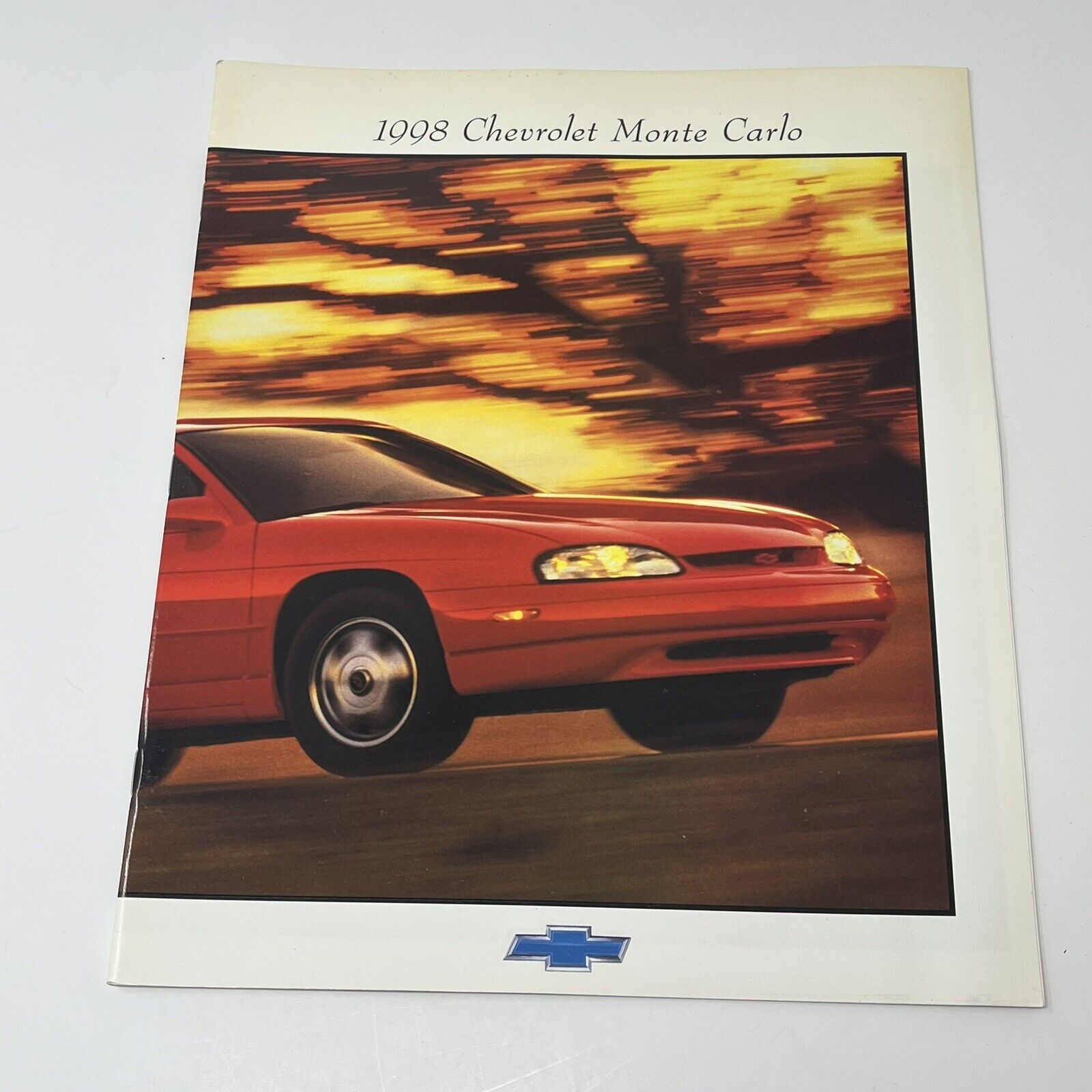 1998 Chevrolet Monte Carlo Dealer Showroom Sales Brochure Informational Photos