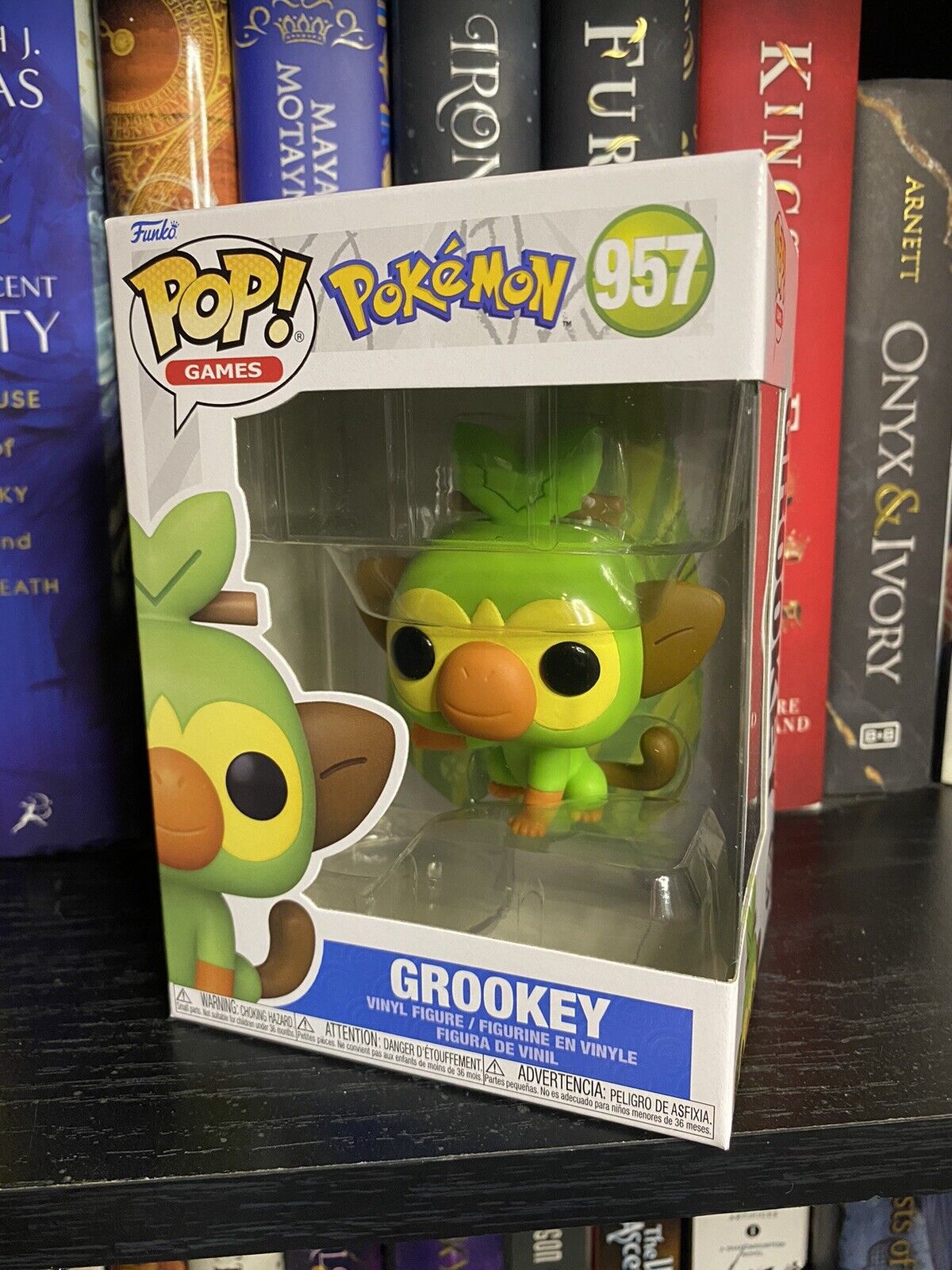 Funko Pop Pokémon - Grookey #957 w/ Protector