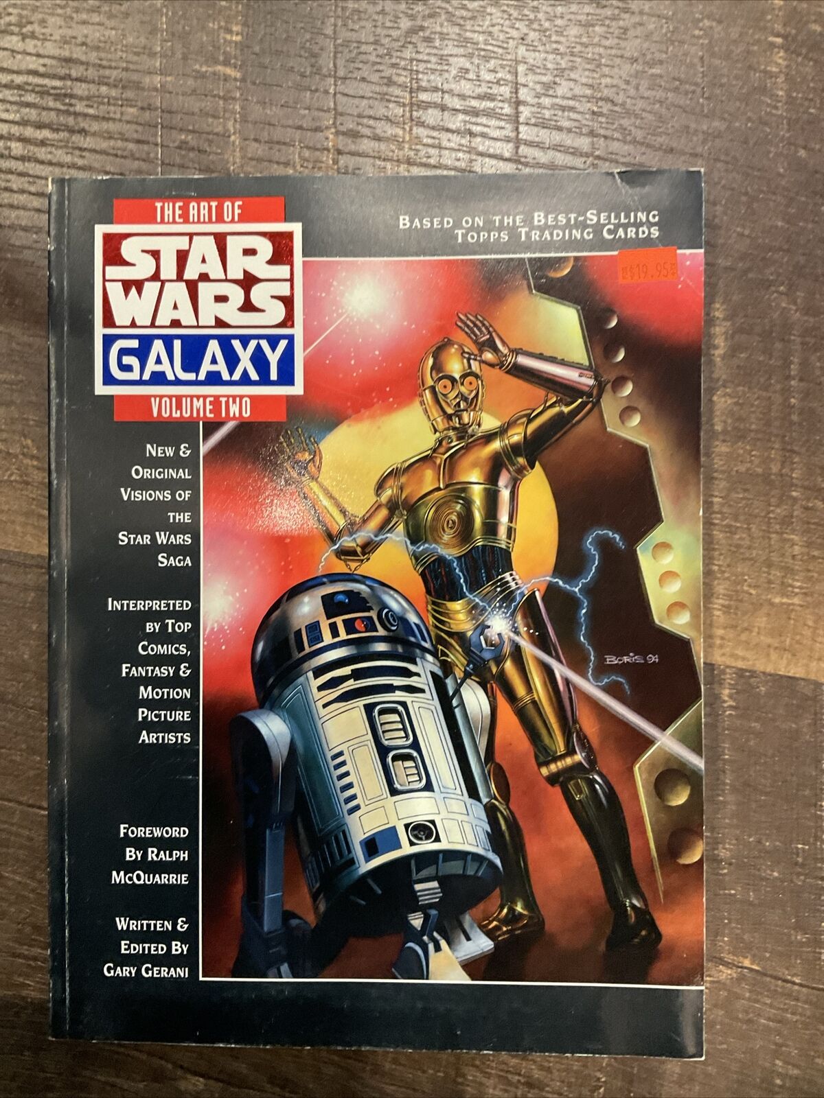The Art Of Star Wars Galaxy - Volume Two 1994 Topps