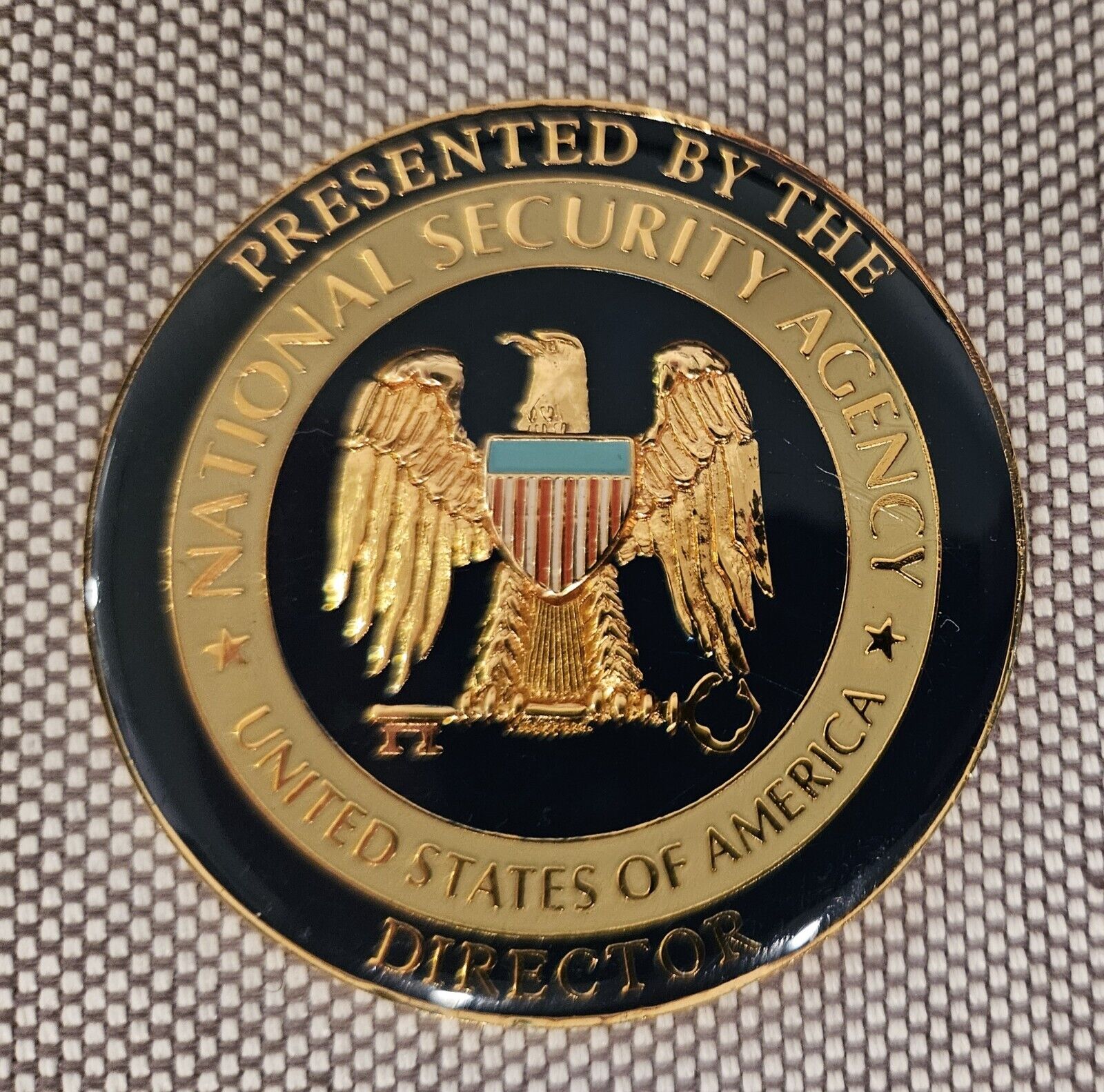 Director General Keith B. Alexander National Security Agency NSA Challenge Coin
