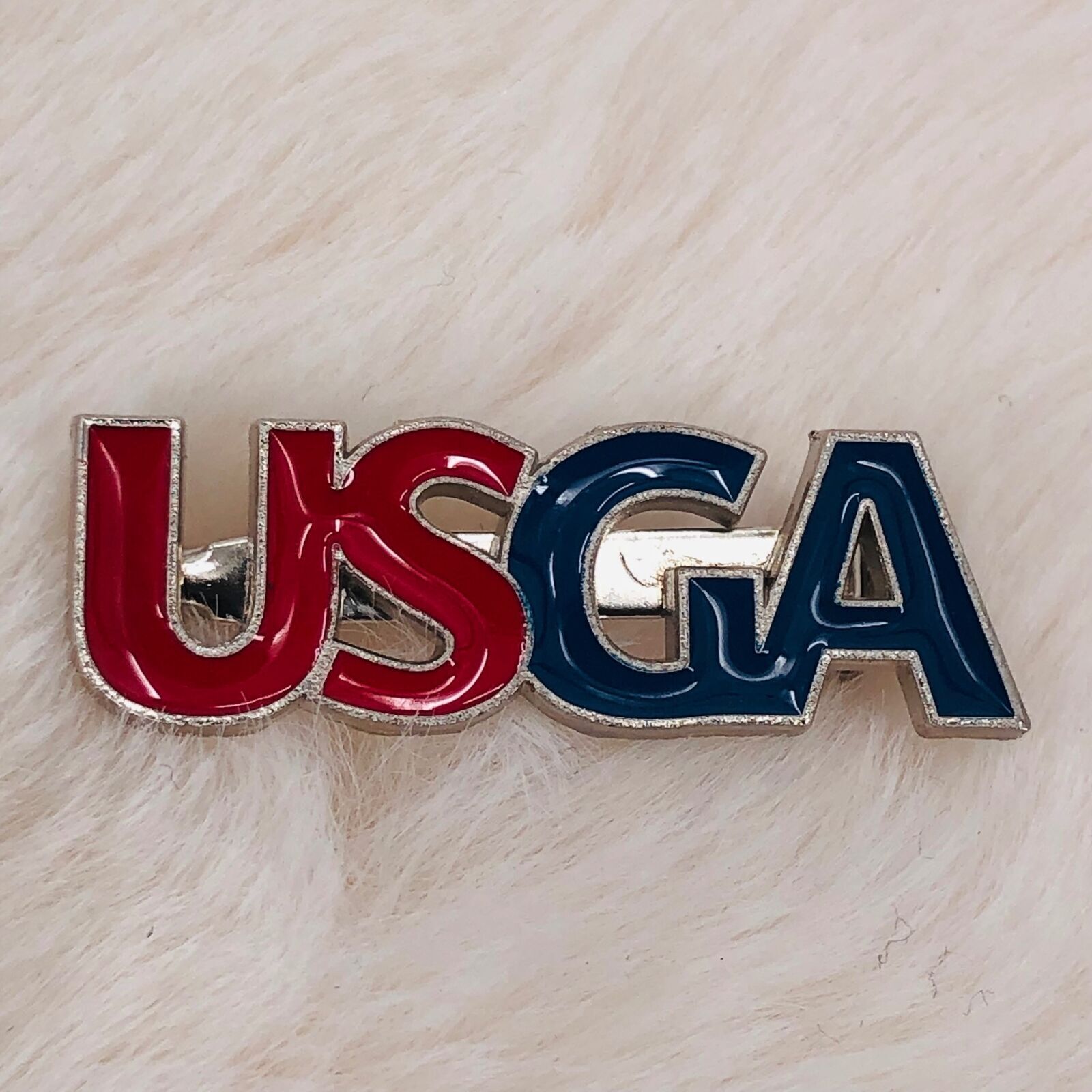 USGA United States Golf Association Member Enamel Lapel Brooch Pin