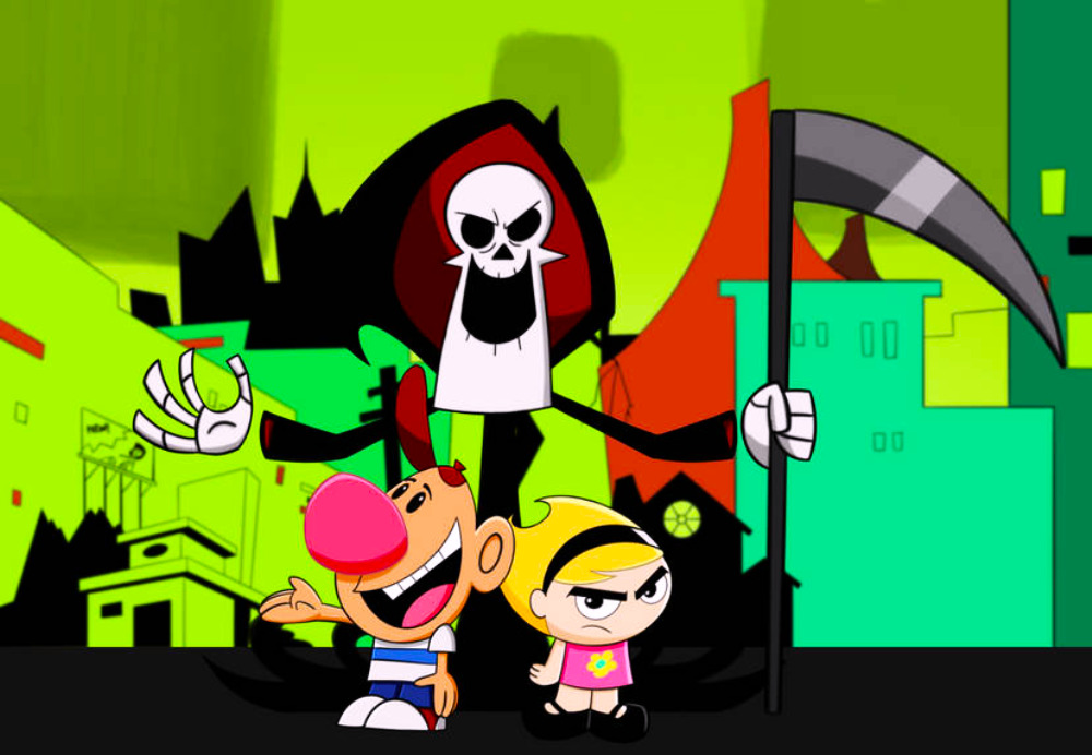 THE GRIM ADVENTURES OF BILLY AND MANDY Photo Magnet @ 3\