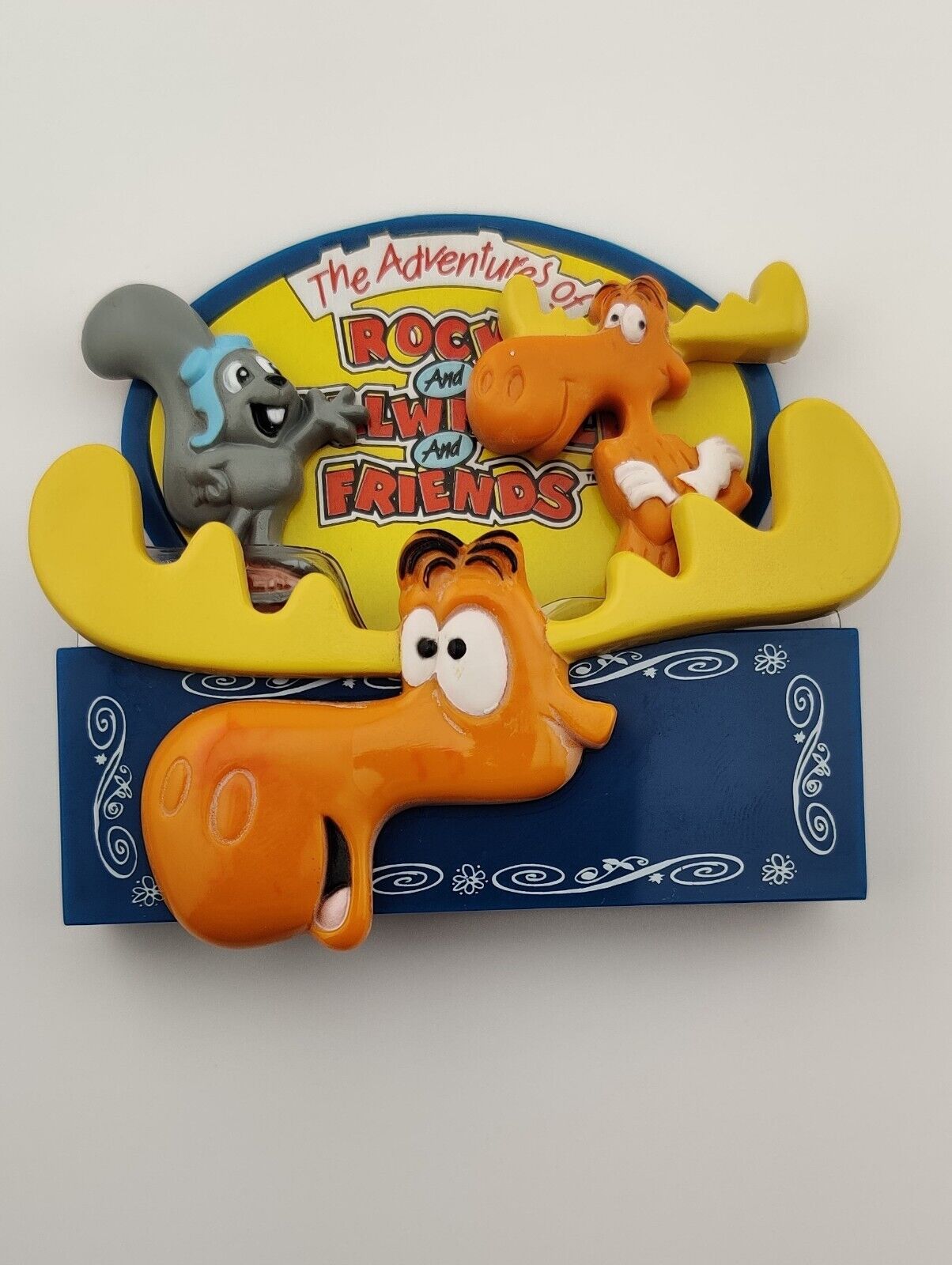 The Adventures of Rocky and Bullwinkle and Friends Magnet 3Pc Set