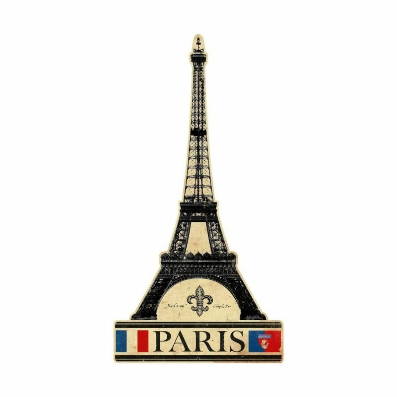 PARIS FRANCE FLAG EIFFEL TOWER 43\