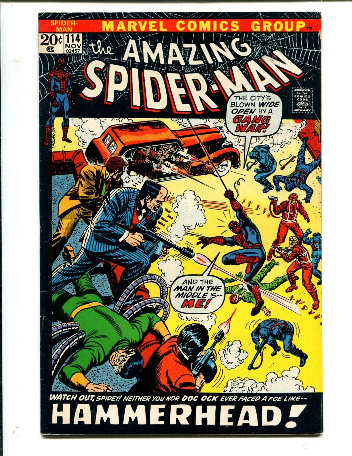 The Amazing Spider-Man #114 - Conway, Romita Sr. (4.5) 1972 - COMBINED SHIPPING