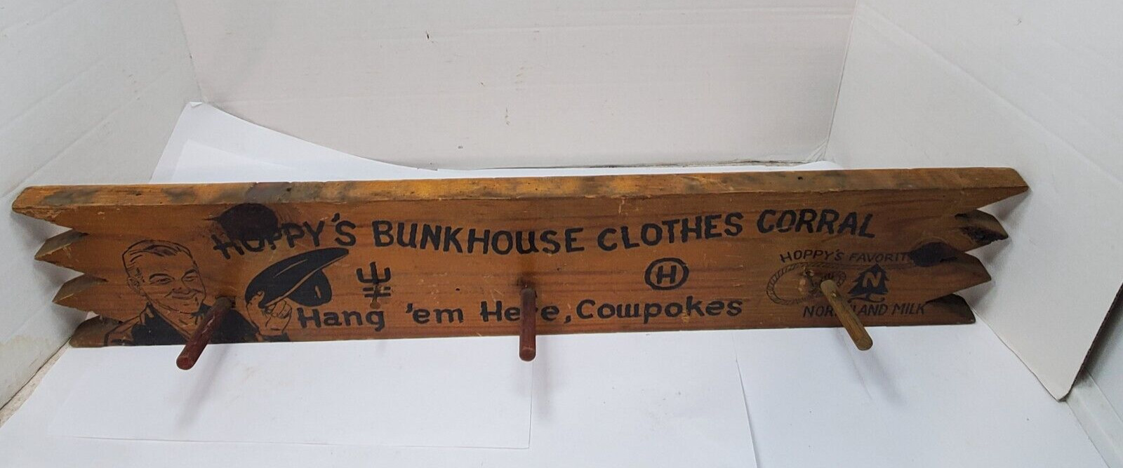 Vintage Hoppy’s Bunkhouse Clothes Corral Northland Milk C. E.  Lyons Hannibal MO