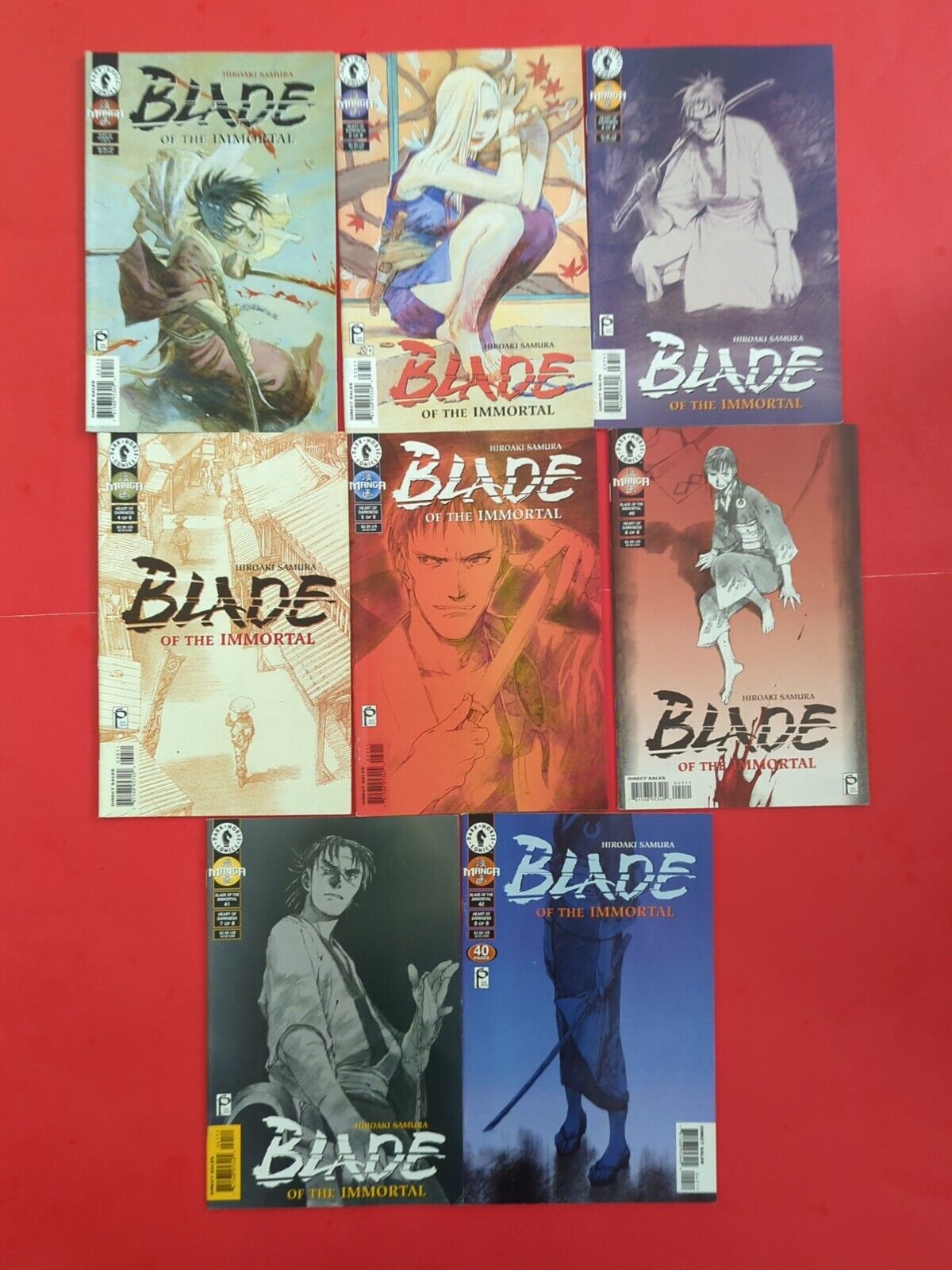 Blade of the Immortal: Heart of Darkness #1-8 Complete Dark Horse Comic 1999 (L1