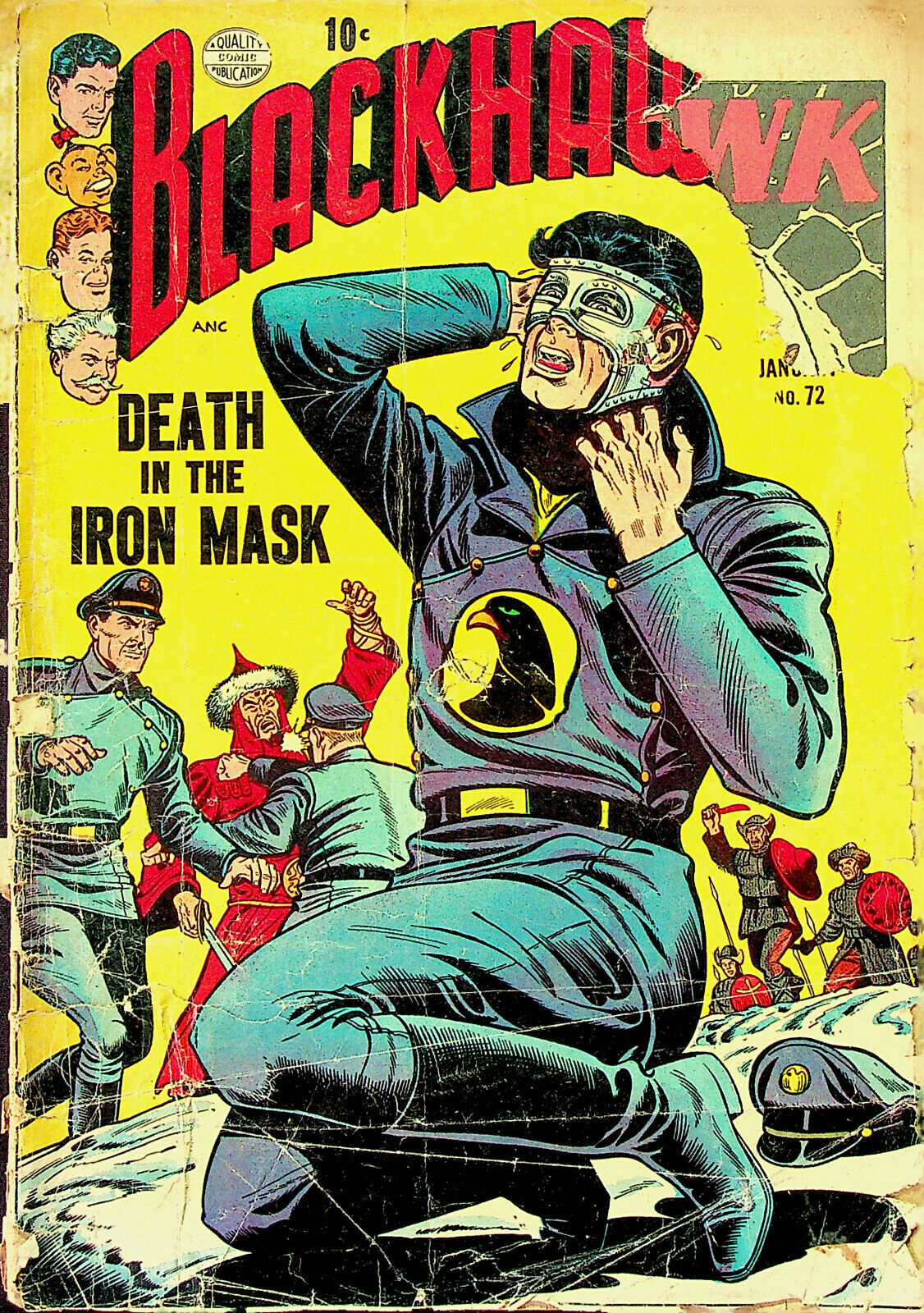 Blackhawk No. 72 (Jan 1954, Comic Magazines) - Good-