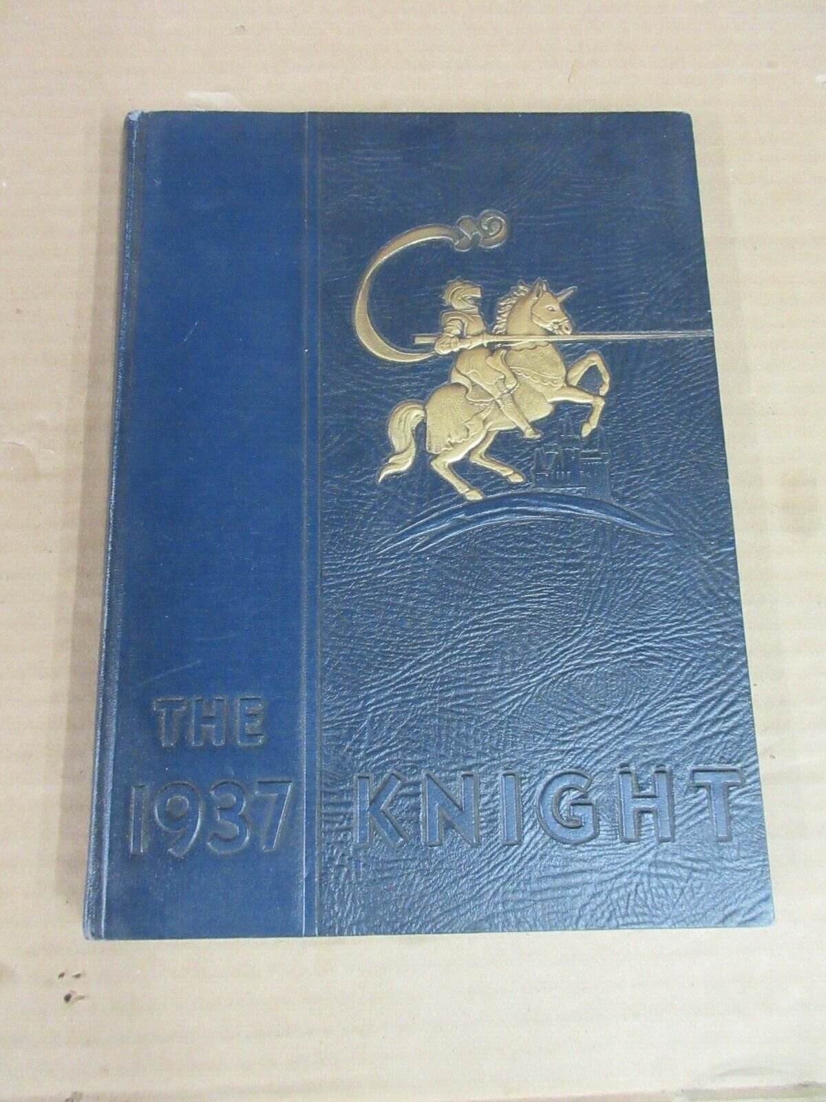 Vintage The Knight 1937 Yearbook Collingswood High School Collingswood NJ
