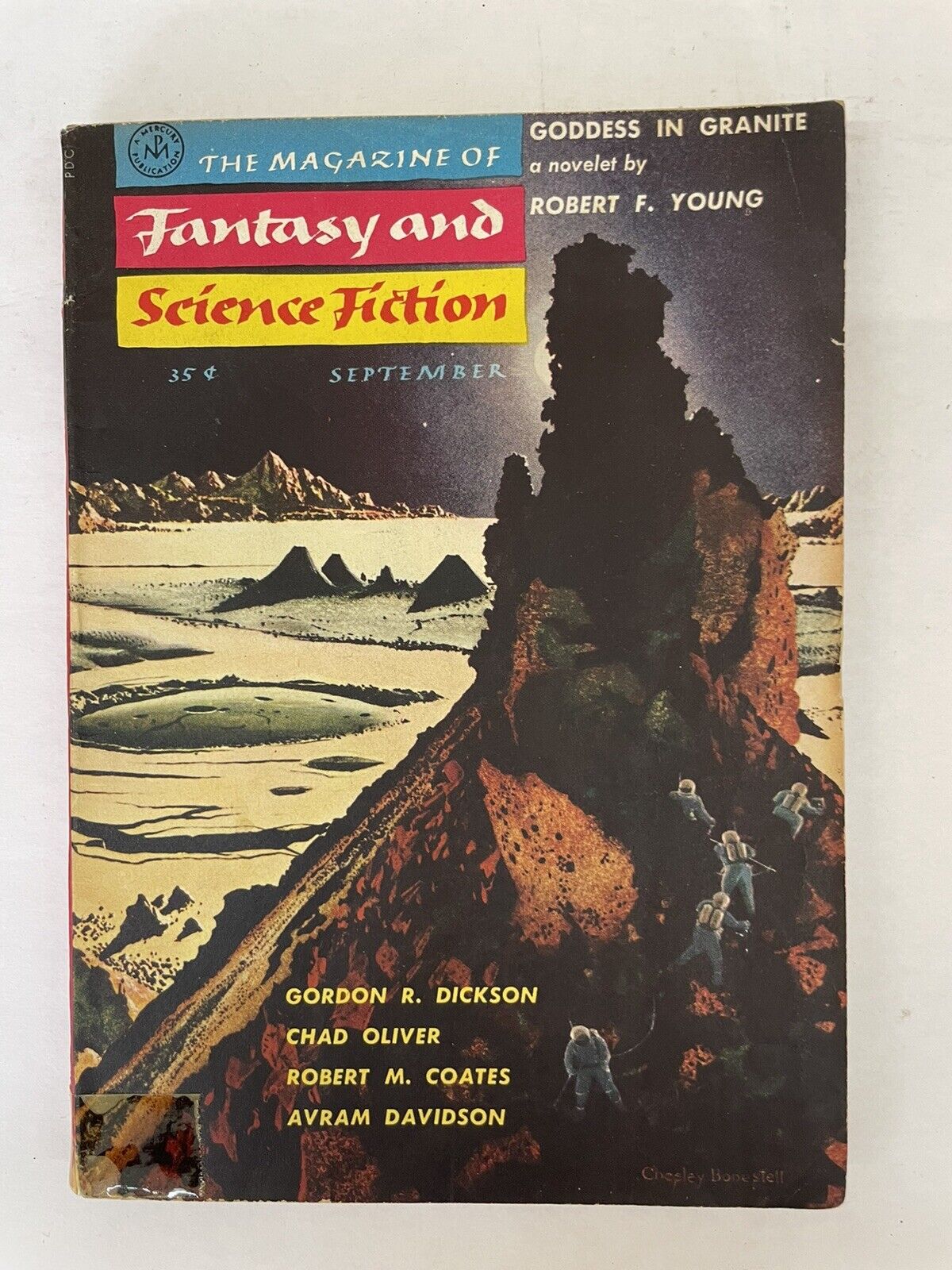 Magazine of Fantasy and Science Fiction Vol. 13 #3 1957