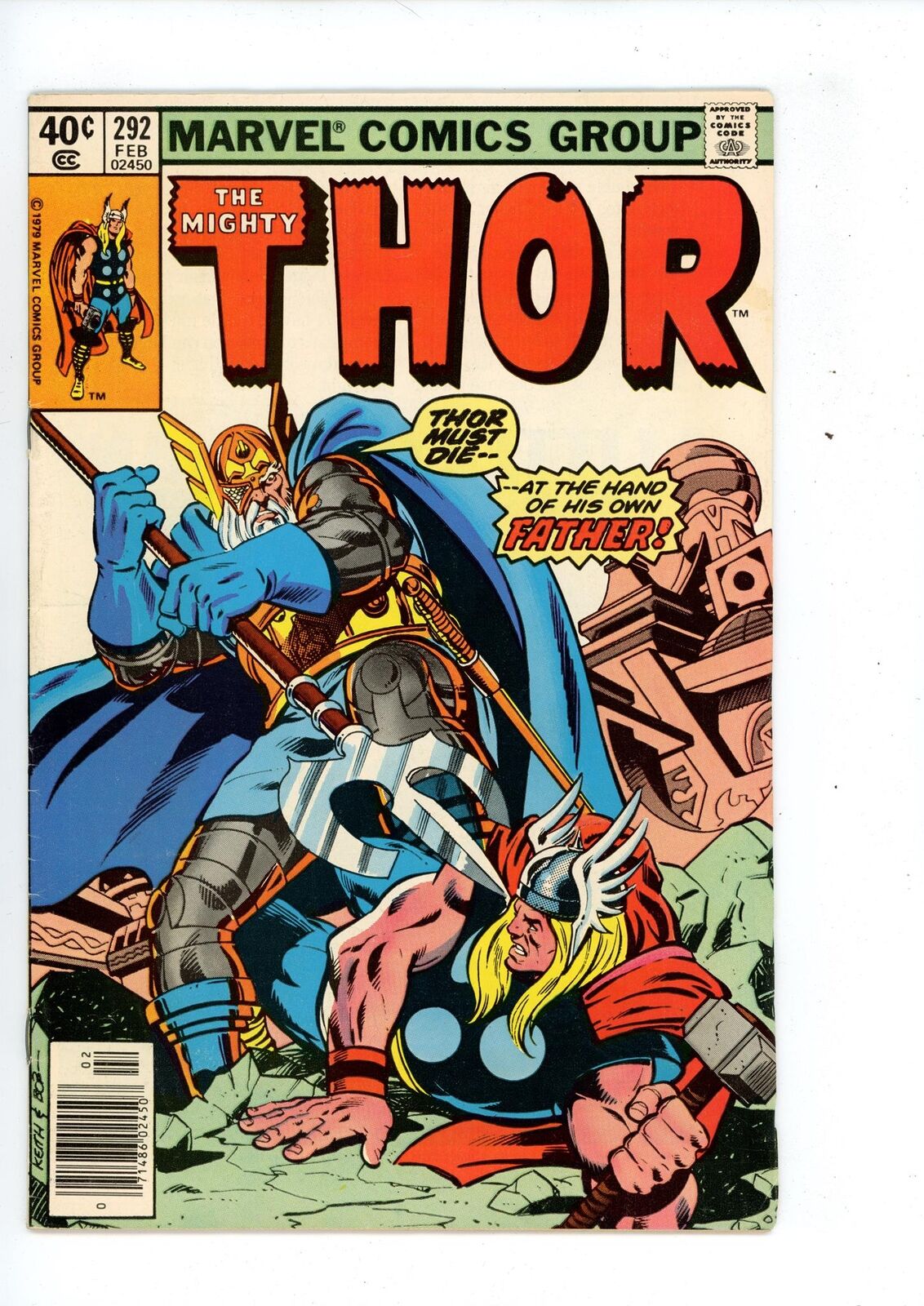 Thor #292 (1980) Marvel Comics