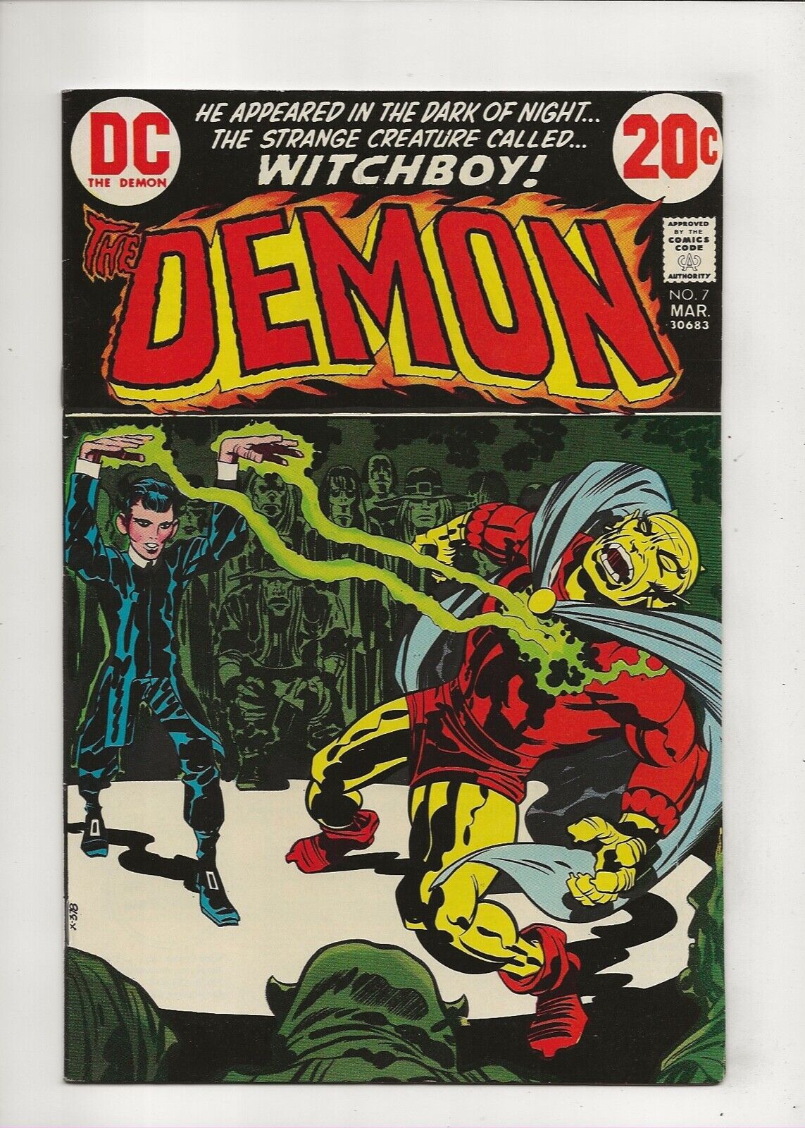 The Demon #7 (1973) 1st App Klarion The Witch Boy Jack Kirby High Grade VF+ 8.5