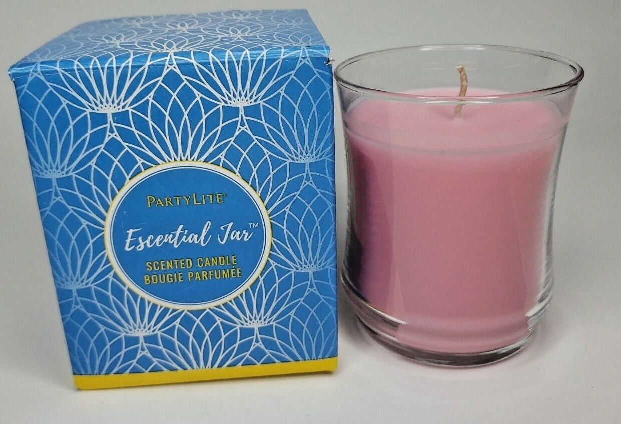 Partylite Essential Jar Candle New in Box Peony P2J/G45C788
