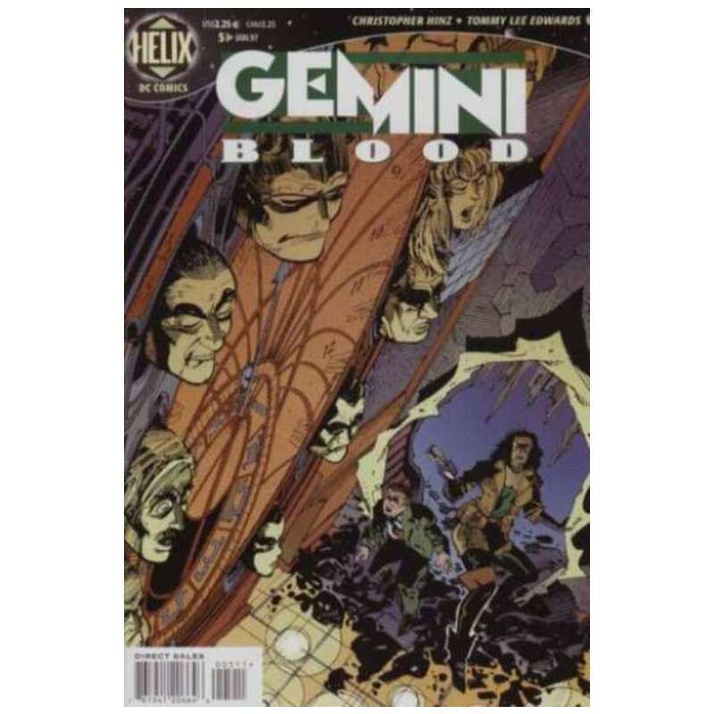 Gemini Blood #5 in Near Mint condition. DC comics [t|