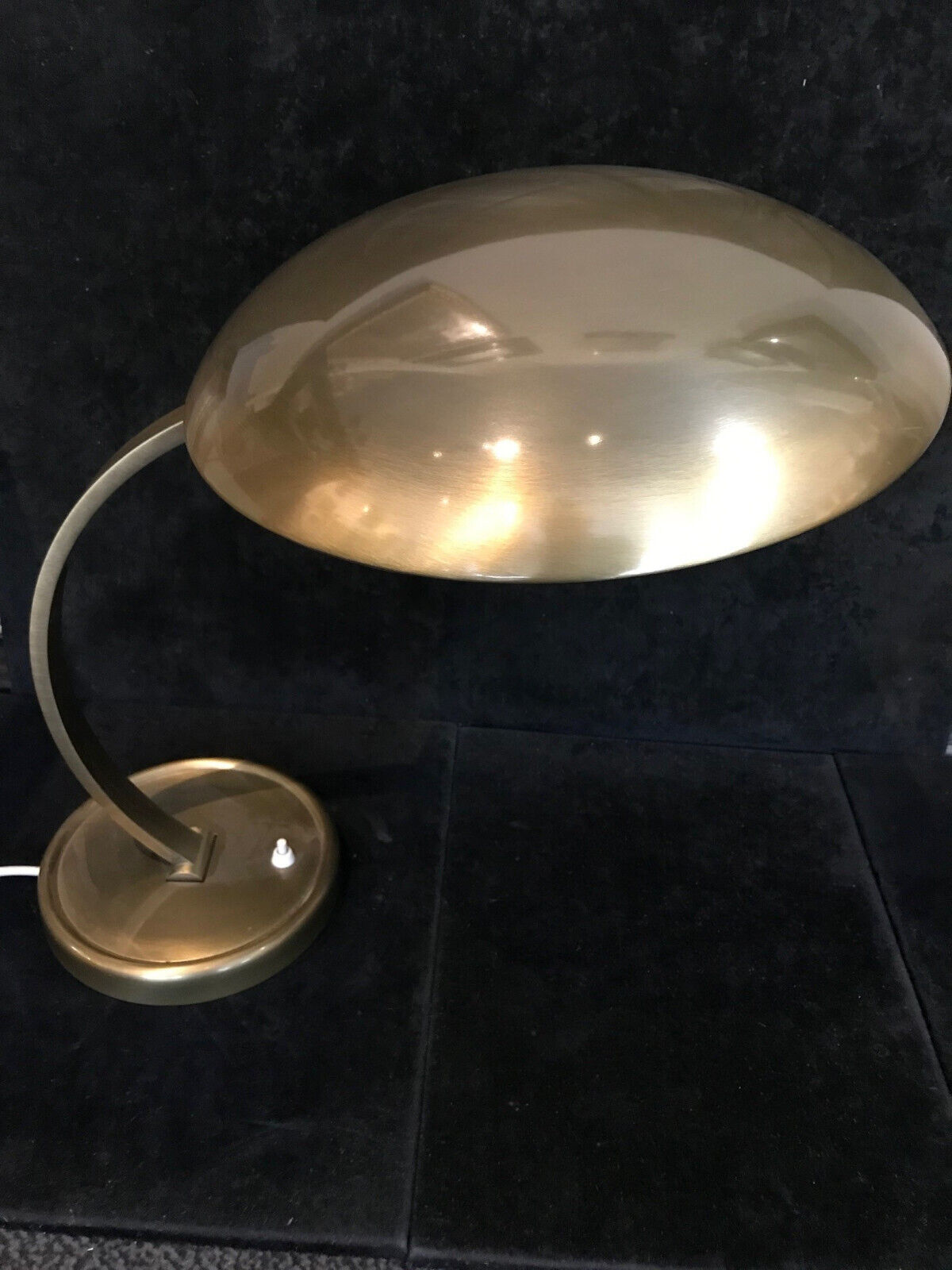 Kaiser Idell Bauhaus Lamp President 6751 Brass Top Condition