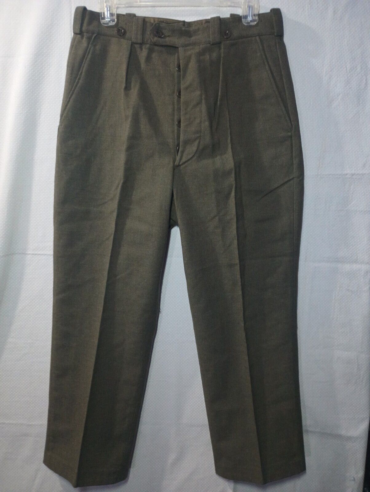 French army trousers 1967 Belgium Begetex P.V.B.A. Nwot New Condition