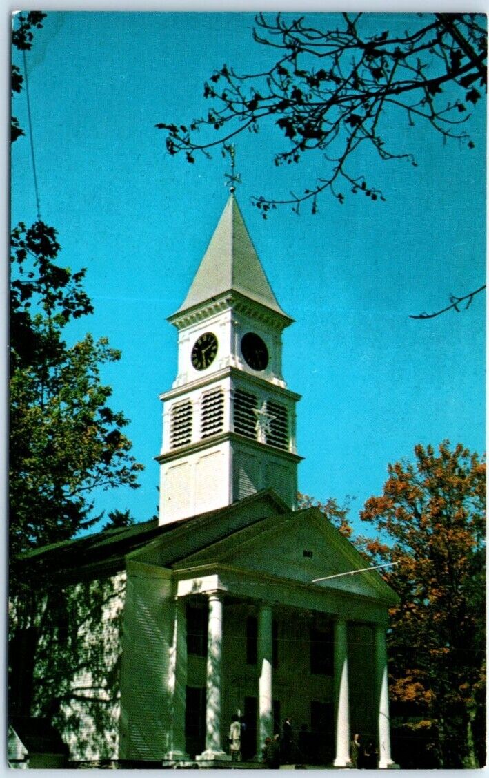 Postcard - Central Congregational Church - Derry, New Hampshire
